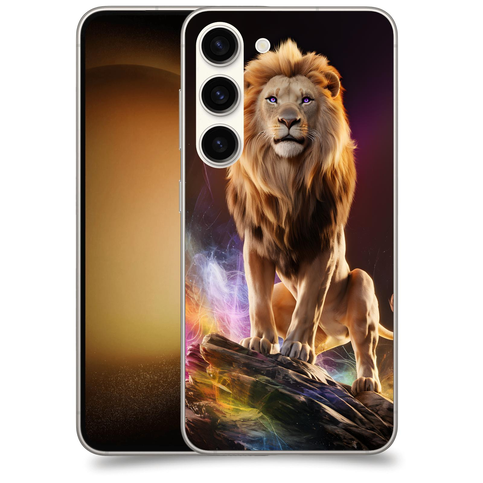 ACOVER Kryt na mobil Samsung Galaxy S23 5G - Magic Lion