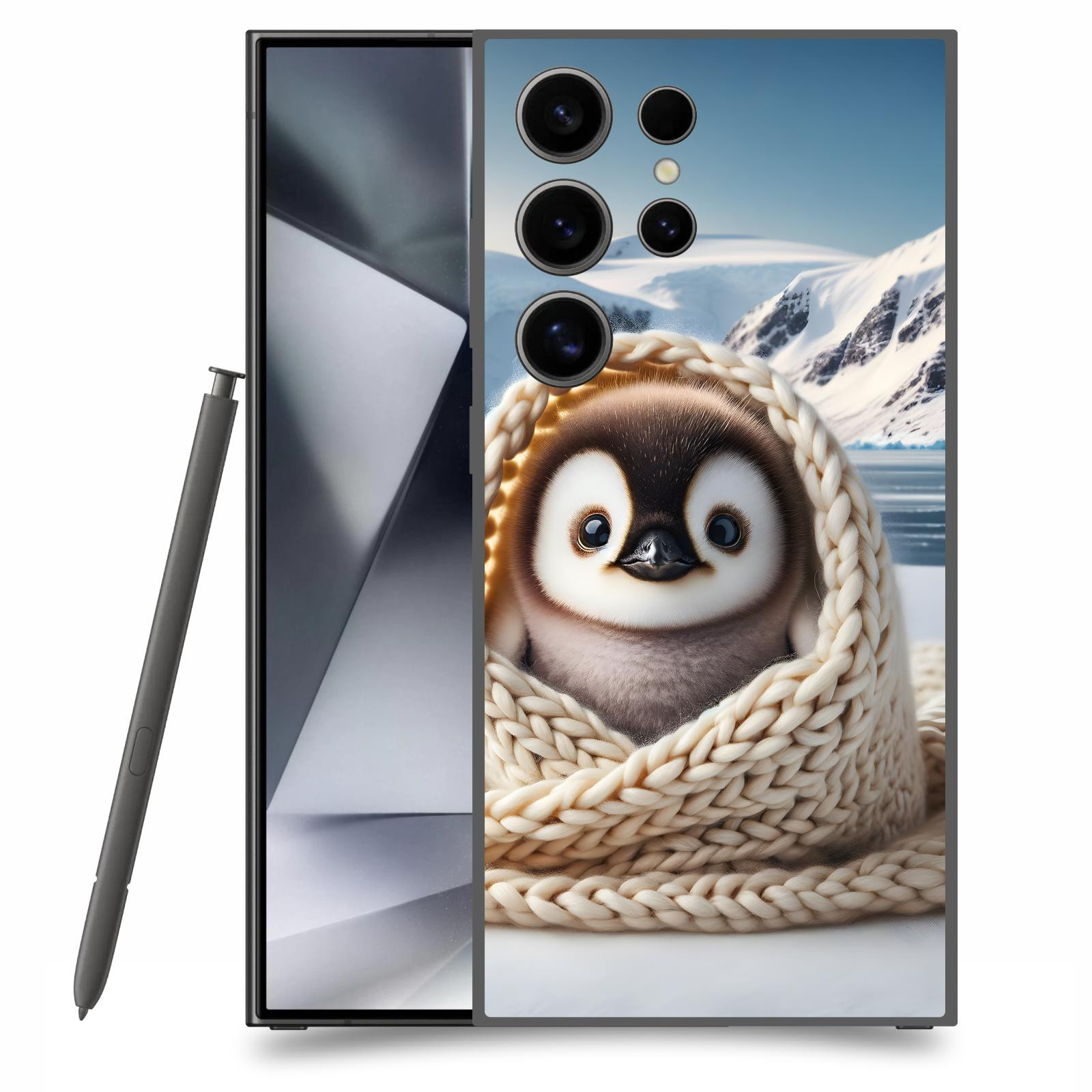 ACOVER Kryt na mobil Samsung Galaxy S24 Ultra - Tučňák