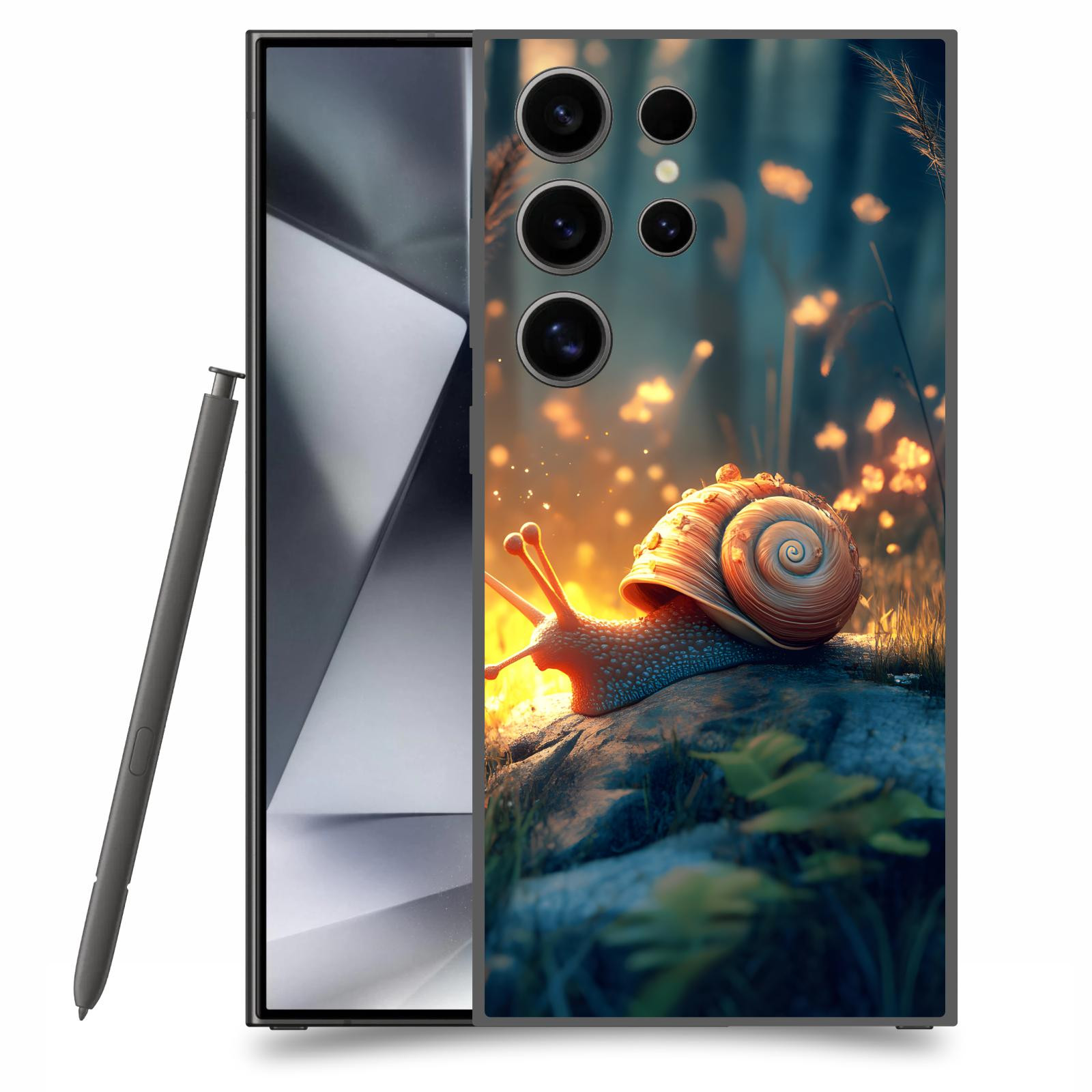 ACOVER Kryt na mobil Samsung Galaxy S24 Ultra - Šnek