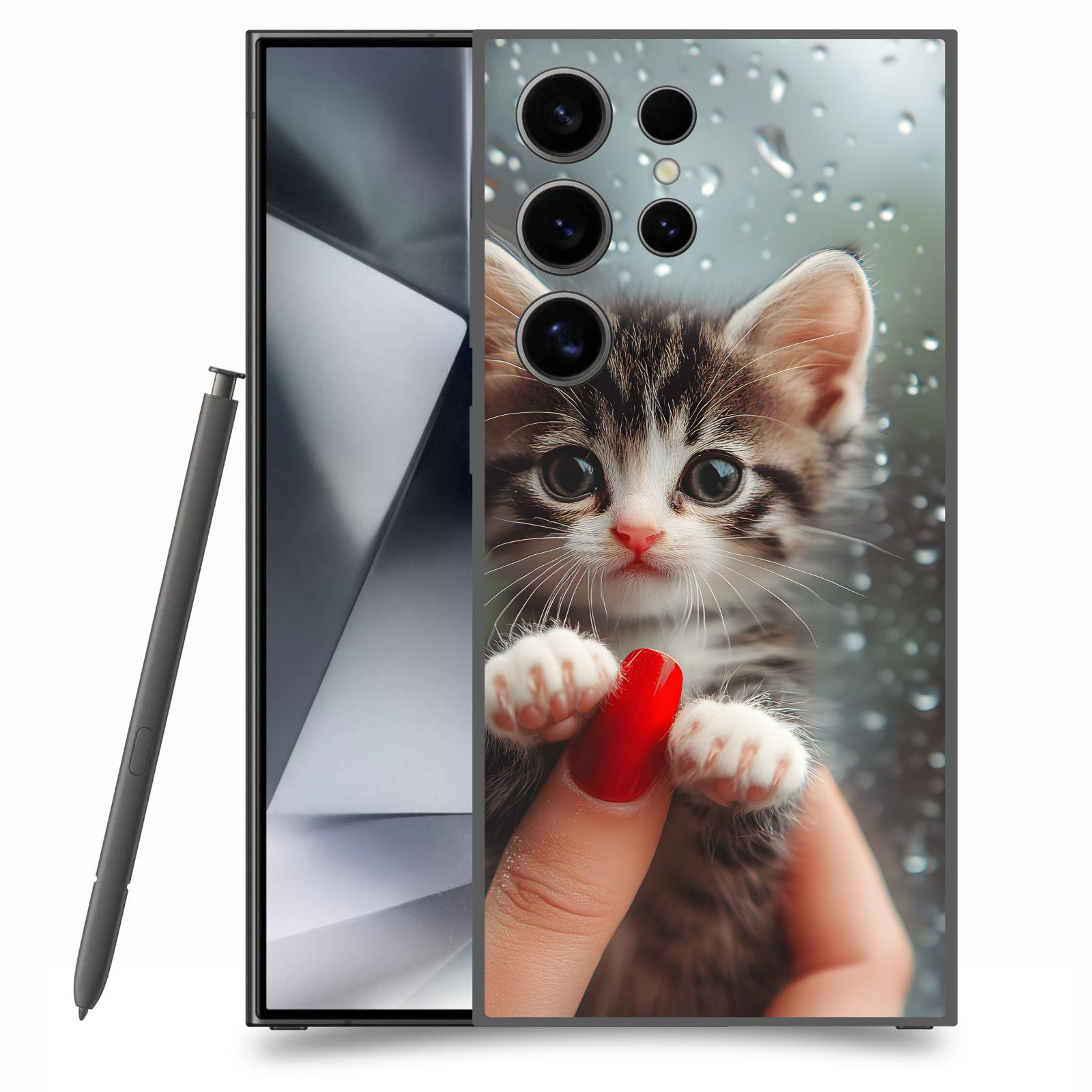 ACOVER Kryt na mobil Samsung Galaxy S24 Ultra - Koťátko 2