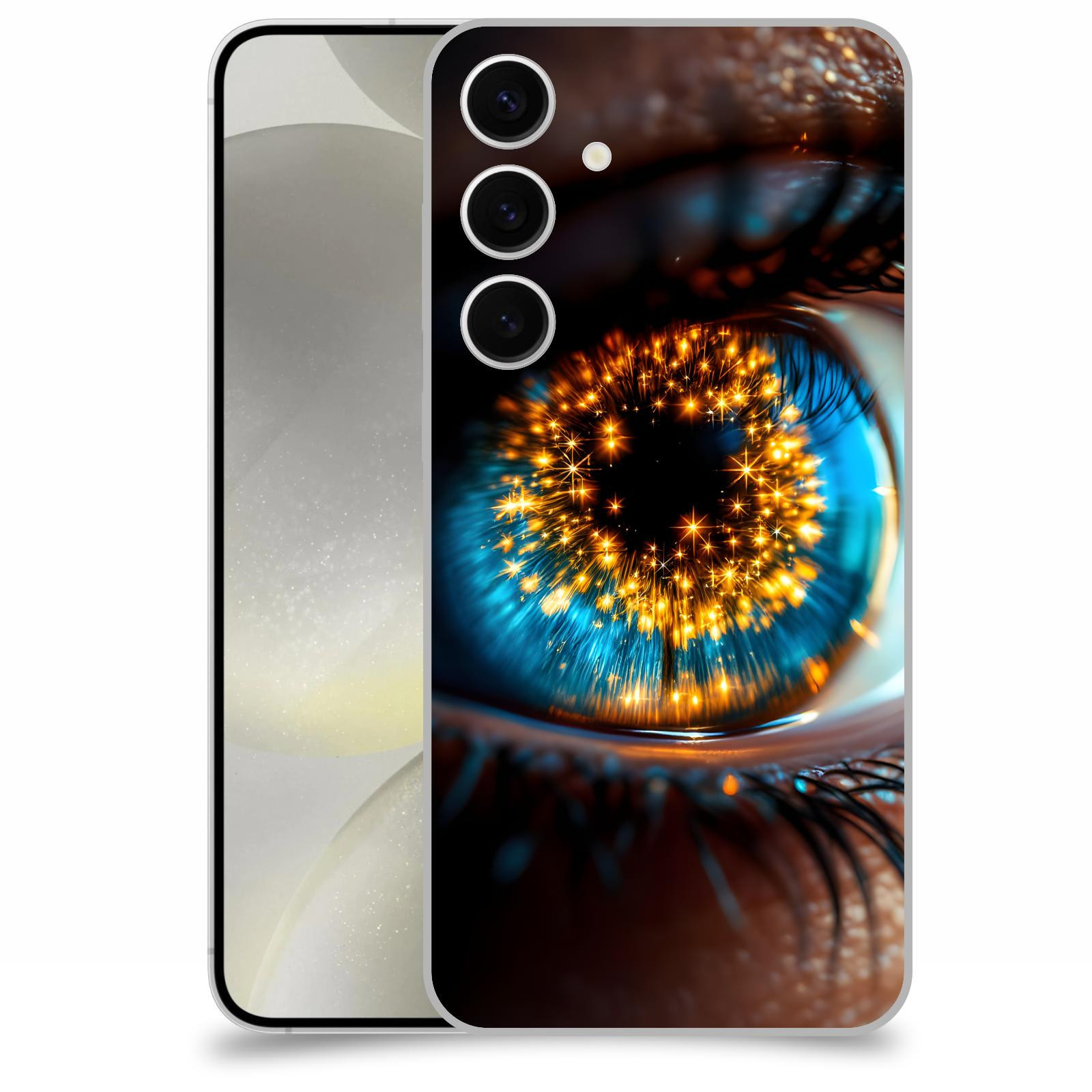 ACOVER Kryt na mobil Samsung Galaxy S24+ - Sparkle in the eye