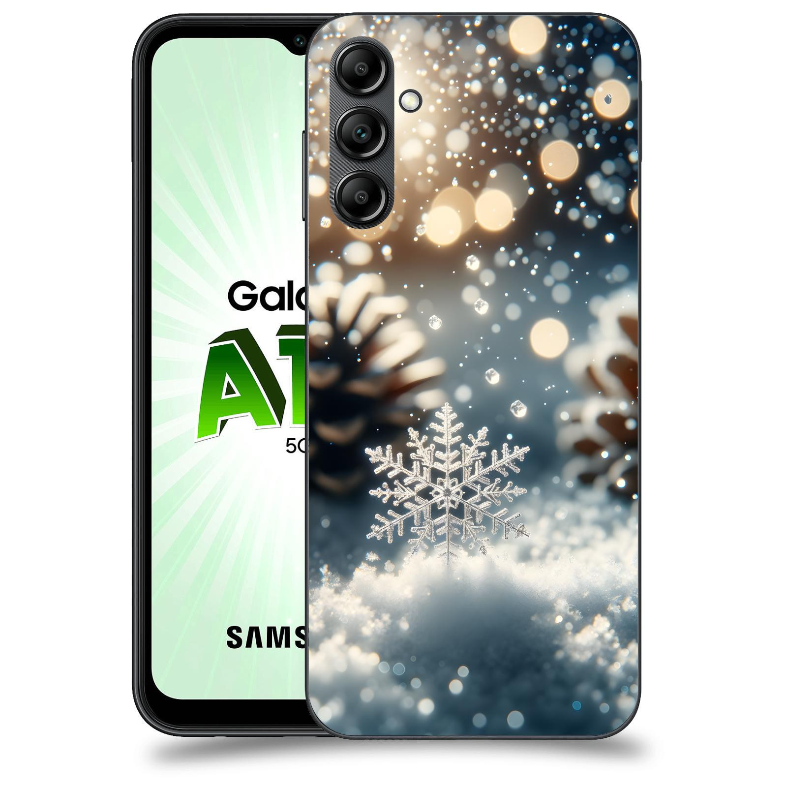 ACOVER Kryt na mobil Samsung Galaxy A14 5G - Vločka