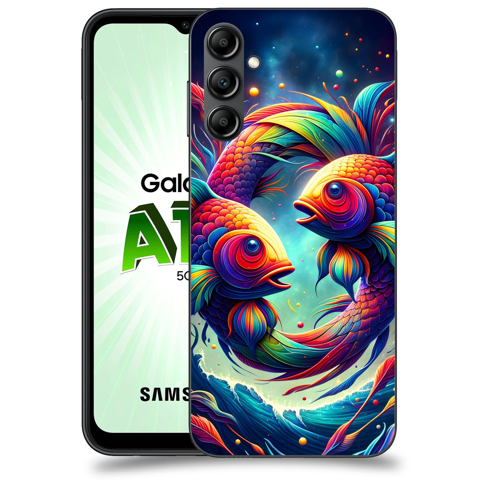 ACOVER Kryt na mobil Samsung Galaxy A14 5G - Ryby