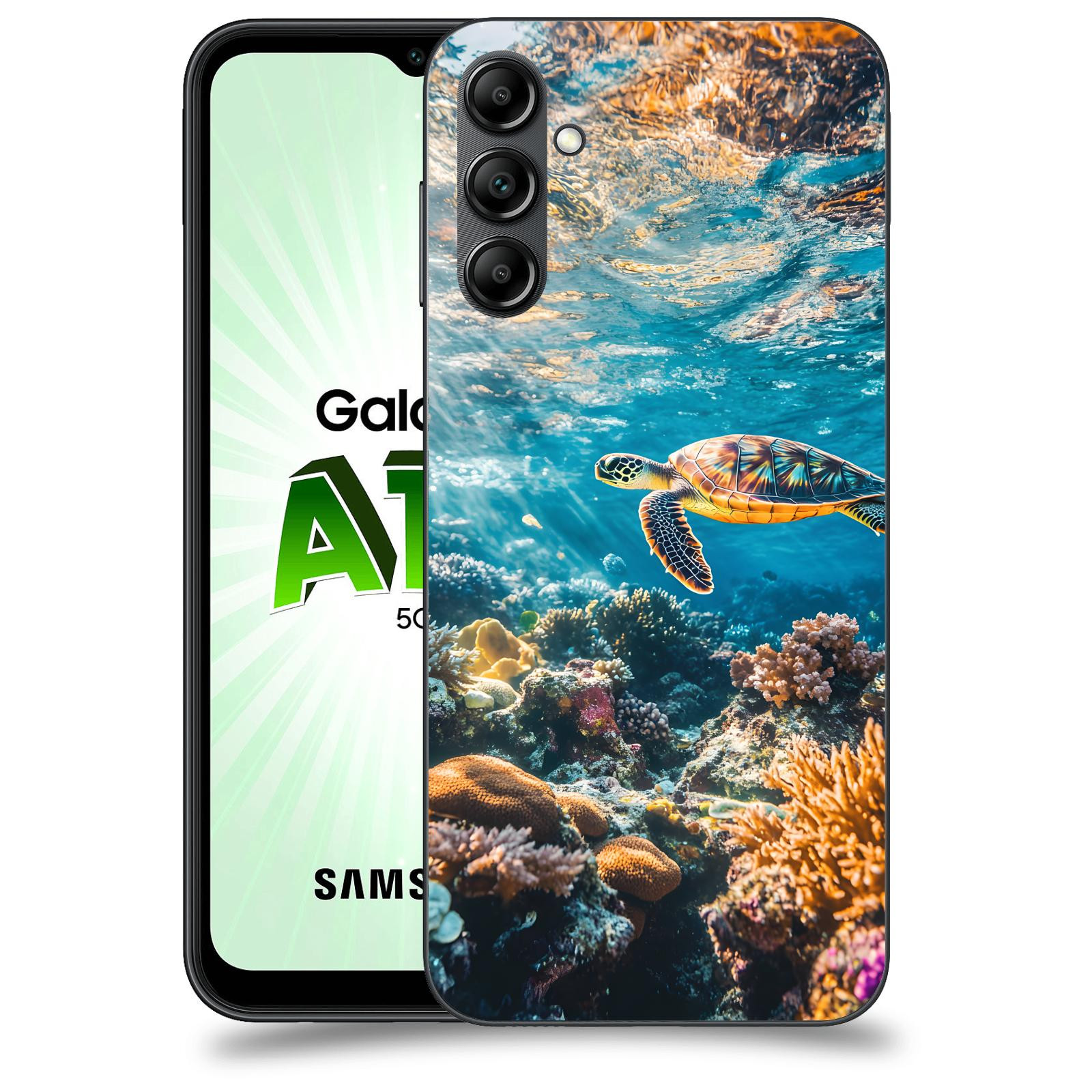 ACOVER Kryt na mobil Samsung Galaxy A14 5G - Želva
