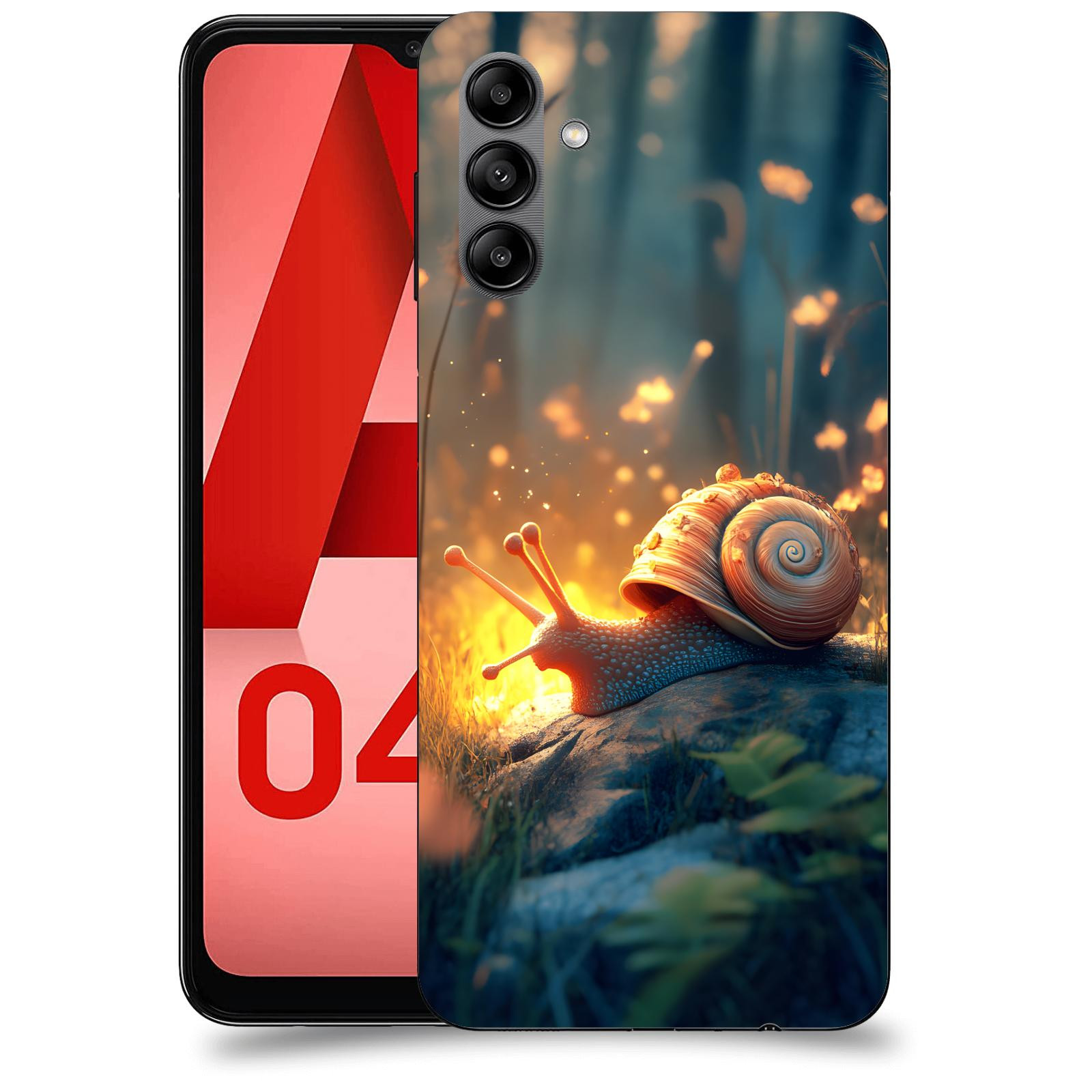 ACOVER Kryt na mobil Samsung Galaxy A04s - Šnek