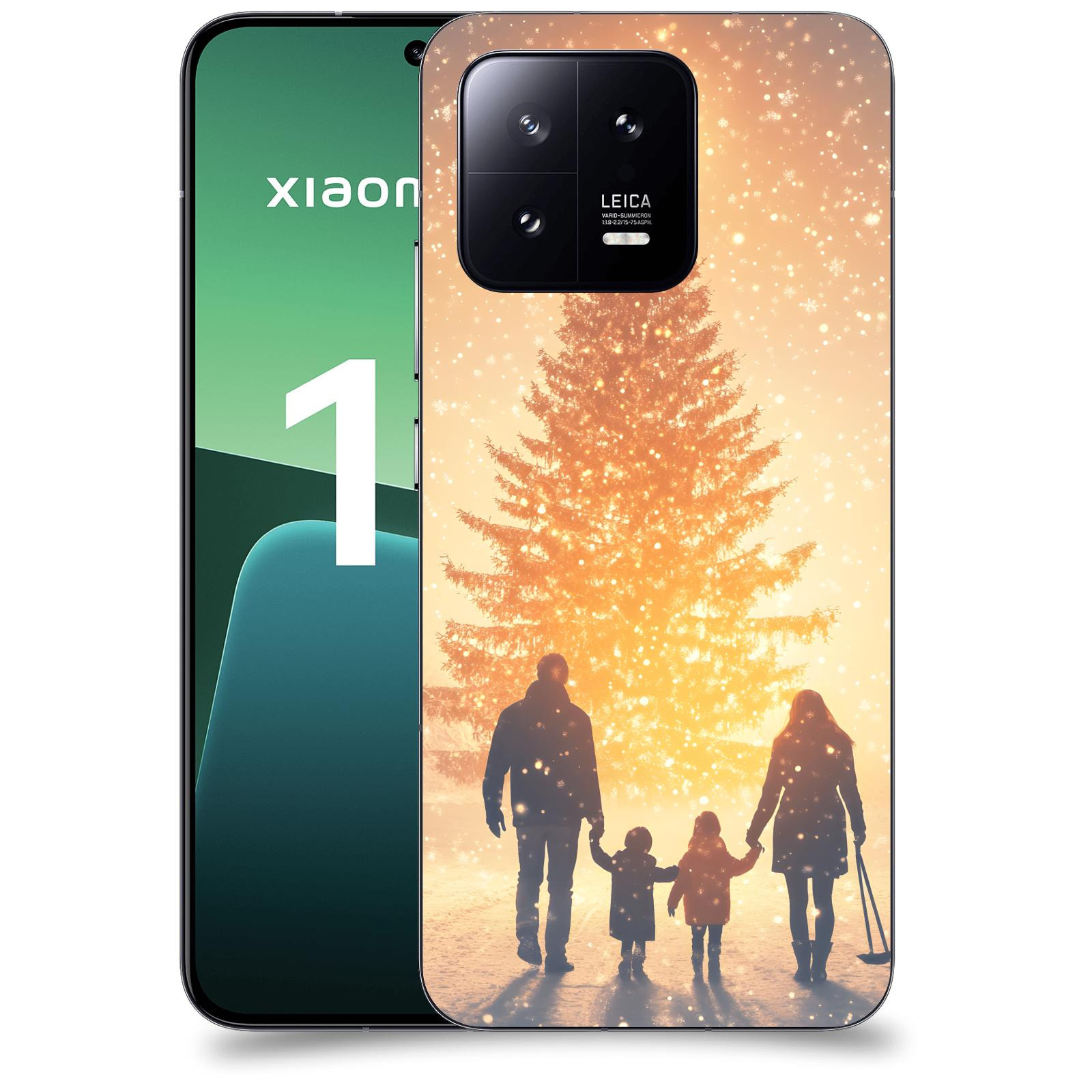 ACOVER Kryt na mobil Xiaomi 13 - Family at the Christmas tree