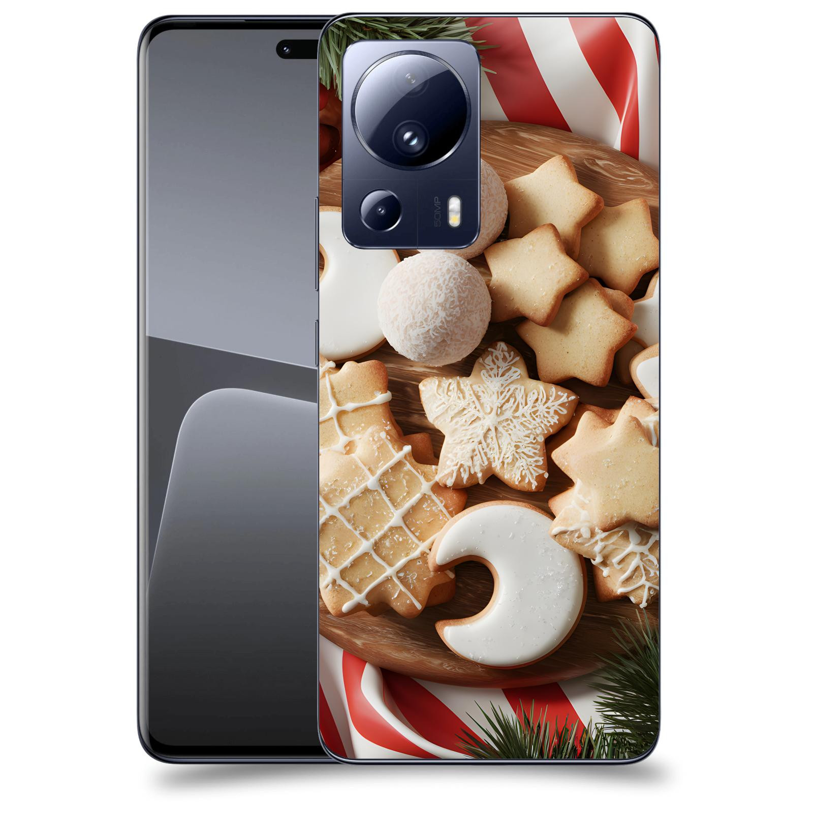ACOVER Kryt na mobil Xiaomi 13 Lite - Vánoční cukroví 2