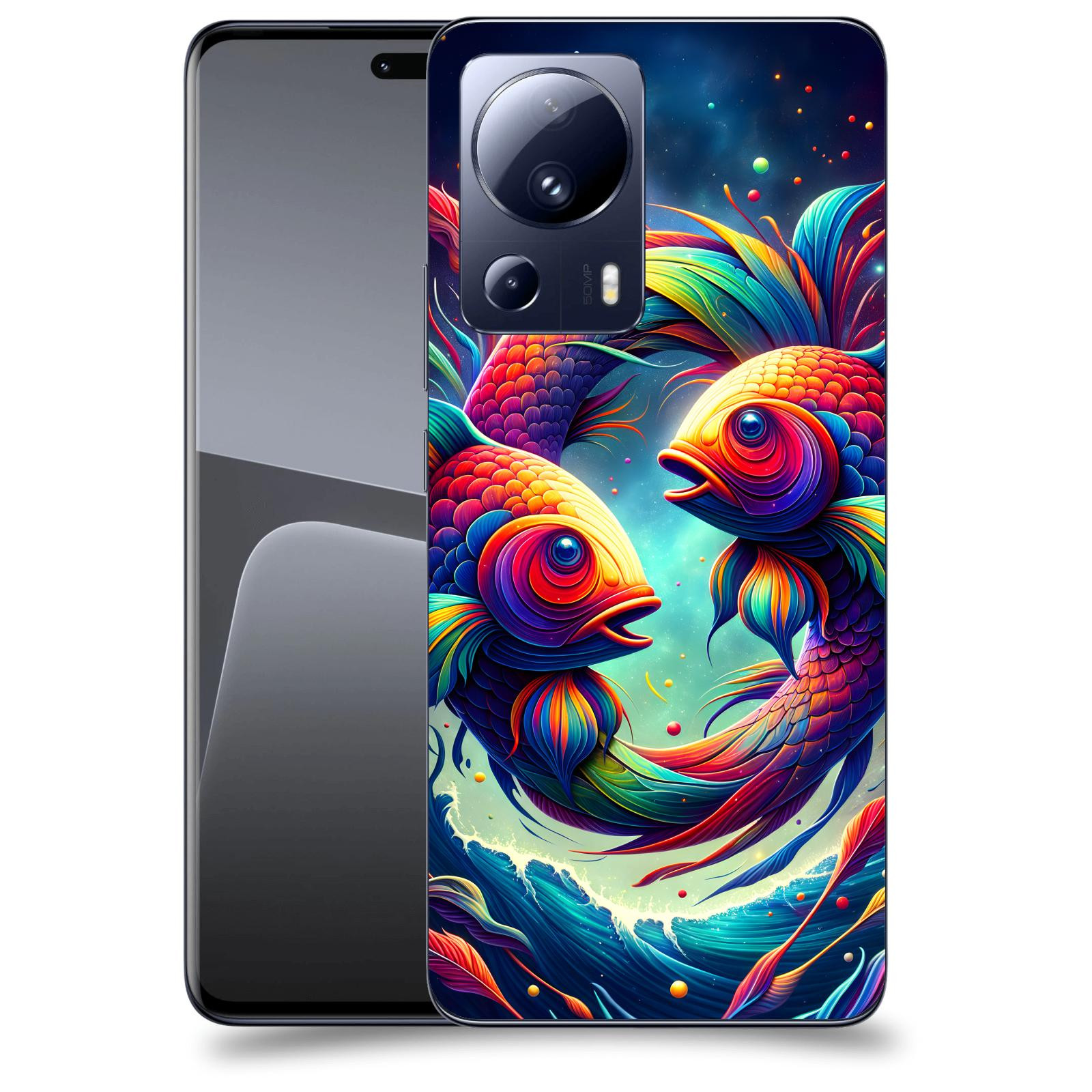 ACOVER Kryt na mobil Xiaomi 13 Lite - Ryby