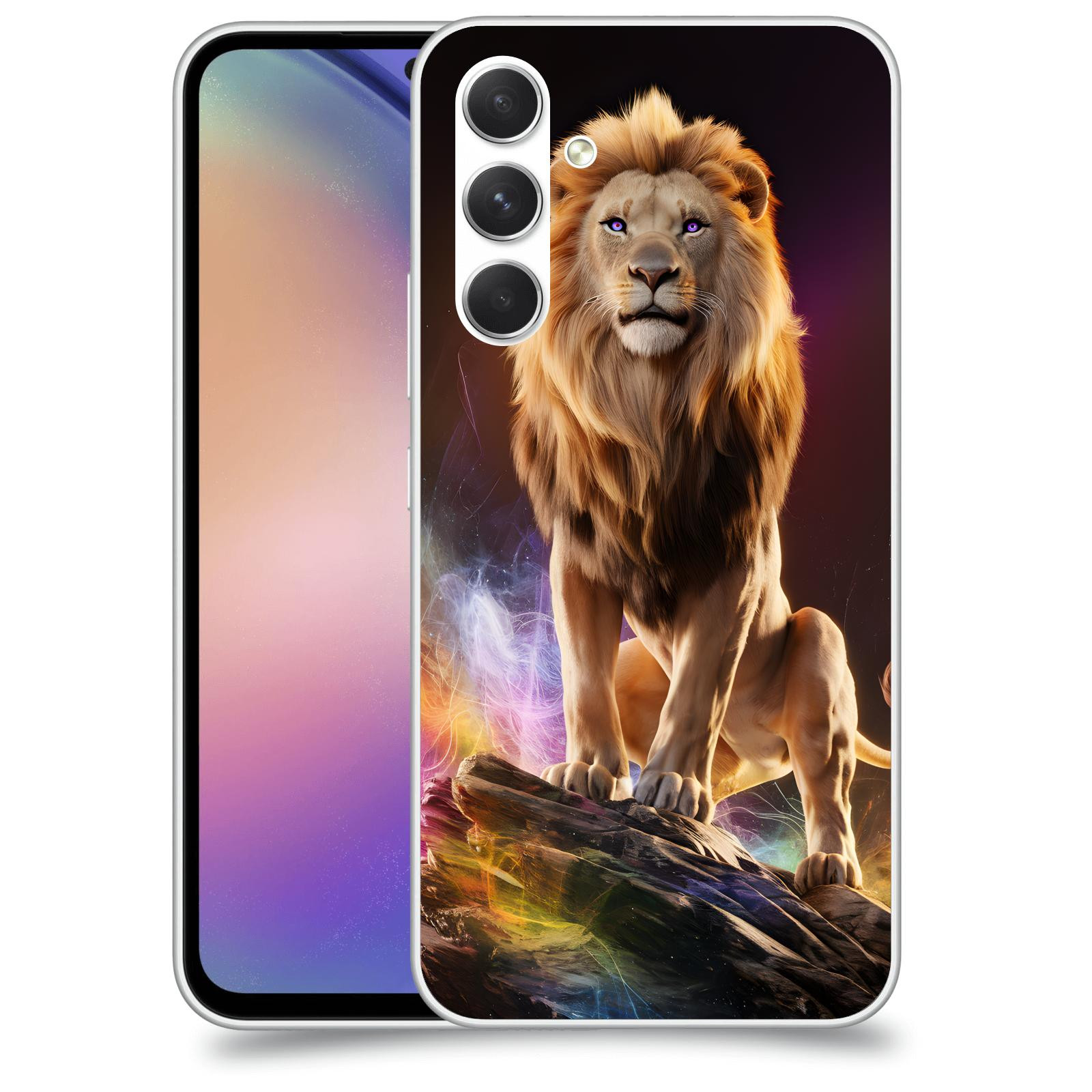 ACOVER Kryt na mobil Samsung Galaxy M54 5G - Magic Lion