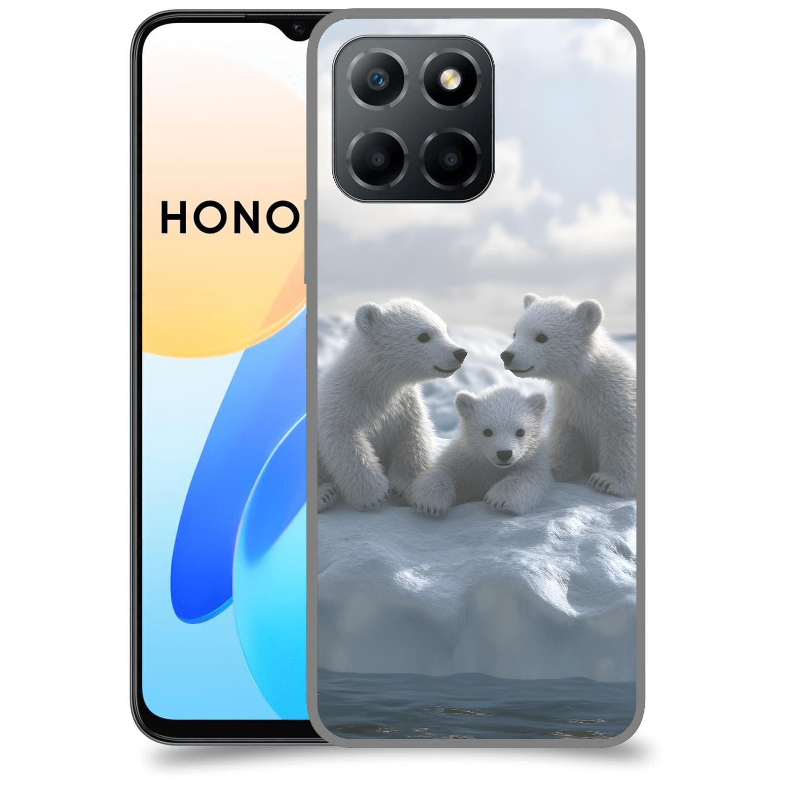 ACOVER Kryt na mobil Honor X8 4G - Medvíďata