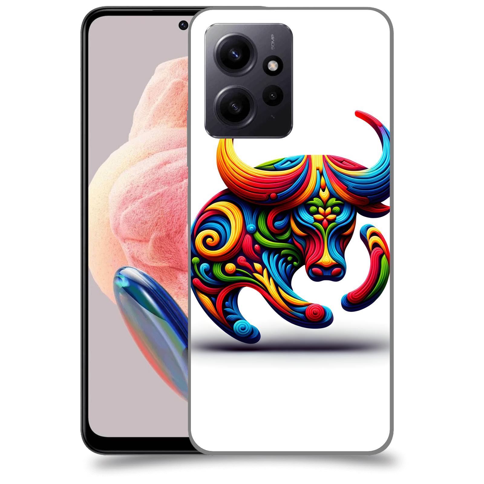 ACOVER Kryt na mobil Xiaomi Redmi Note 12 4G - Býk 2