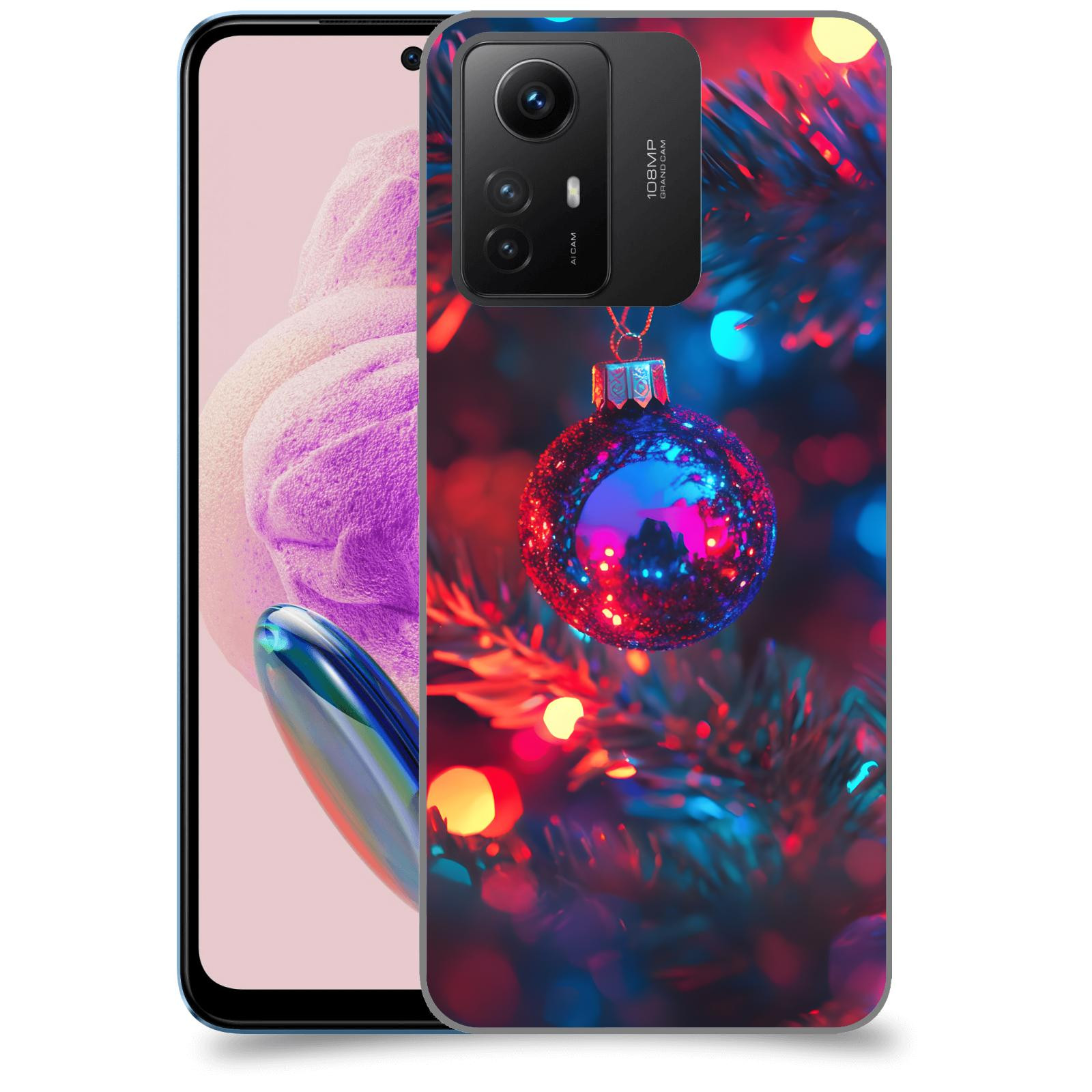 ACOVER Kryt na mobil Xiaomi Redmi Note 12S - Vánoční ozdoba