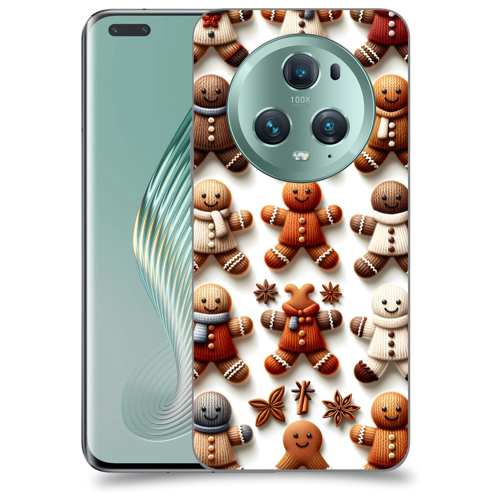 ACOVER Kryt na mobil Honor Magic5 Pro - Perníčky 2