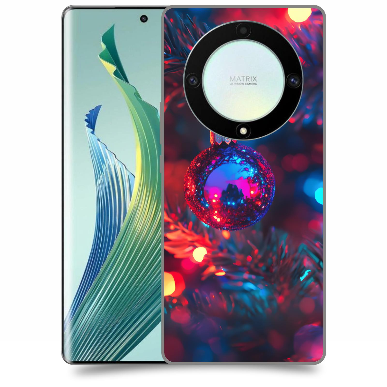 ACOVER Kryt na mobil Honor Magic 5 Lite 5G - Vánoční ozdoba