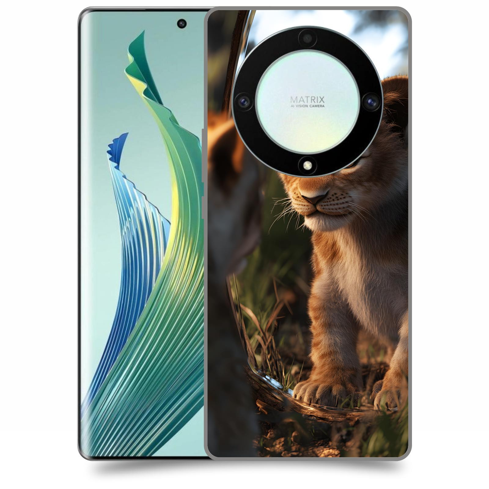 ACOVER Kryt na mobil Honor Magic 5 Lite 5G - Lvíče