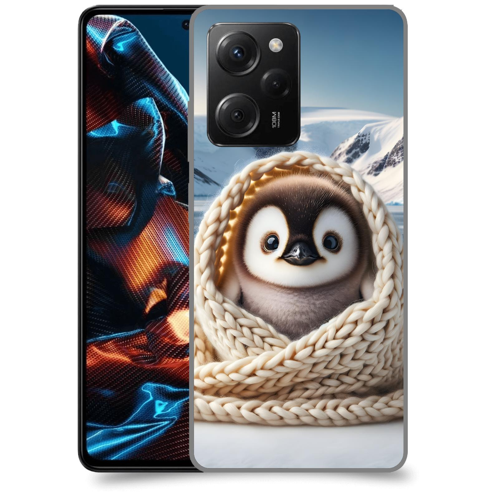 ACOVER Kryt na mobil Xiaomi Poco X5 Pro - Tučňák