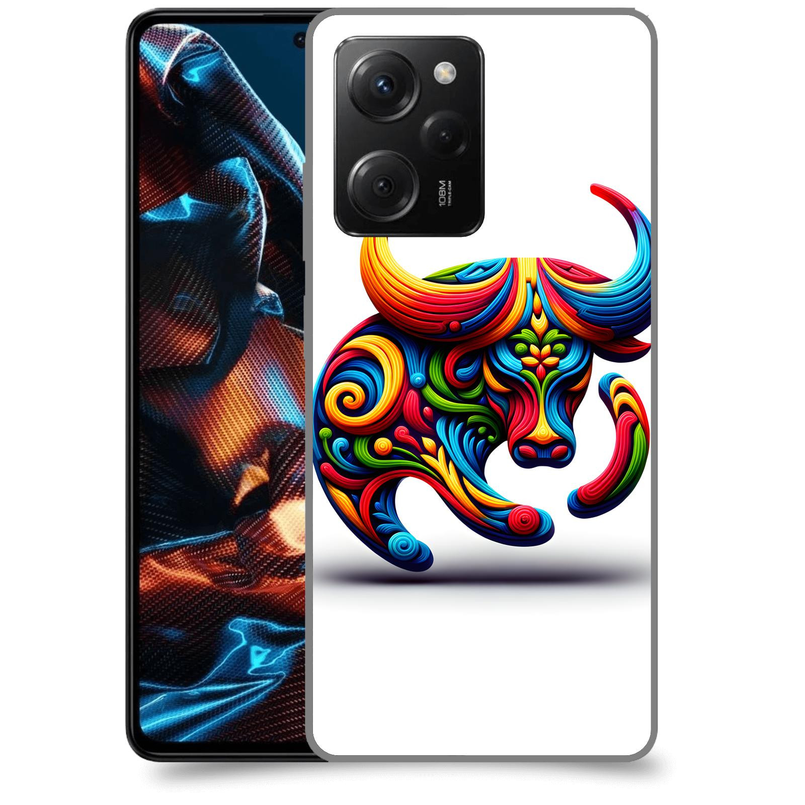 ACOVER Kryt na mobil Xiaomi Poco X5 Pro - Býk 2