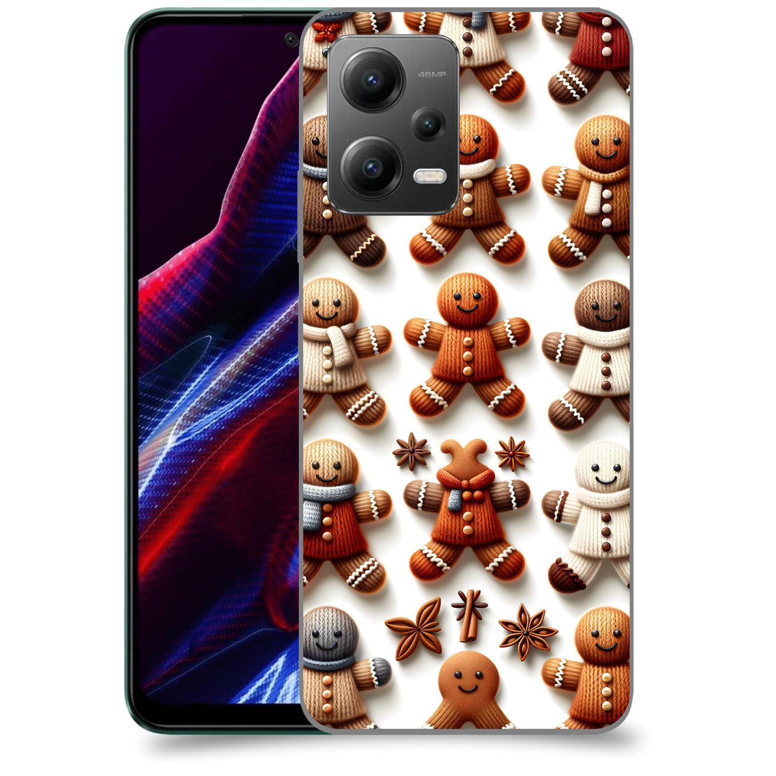 ACOVER Kryt na mobil Xiaomi Poco X5 - Perníčky 2