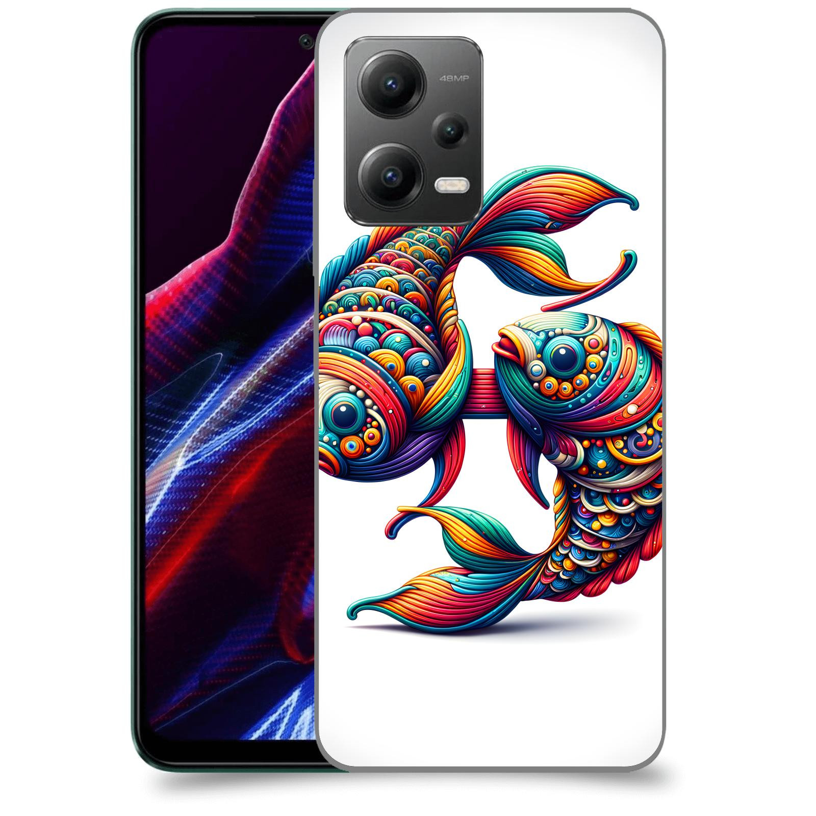 ACOVER Kryt na mobil Xiaomi Poco X5 - Ryby 2