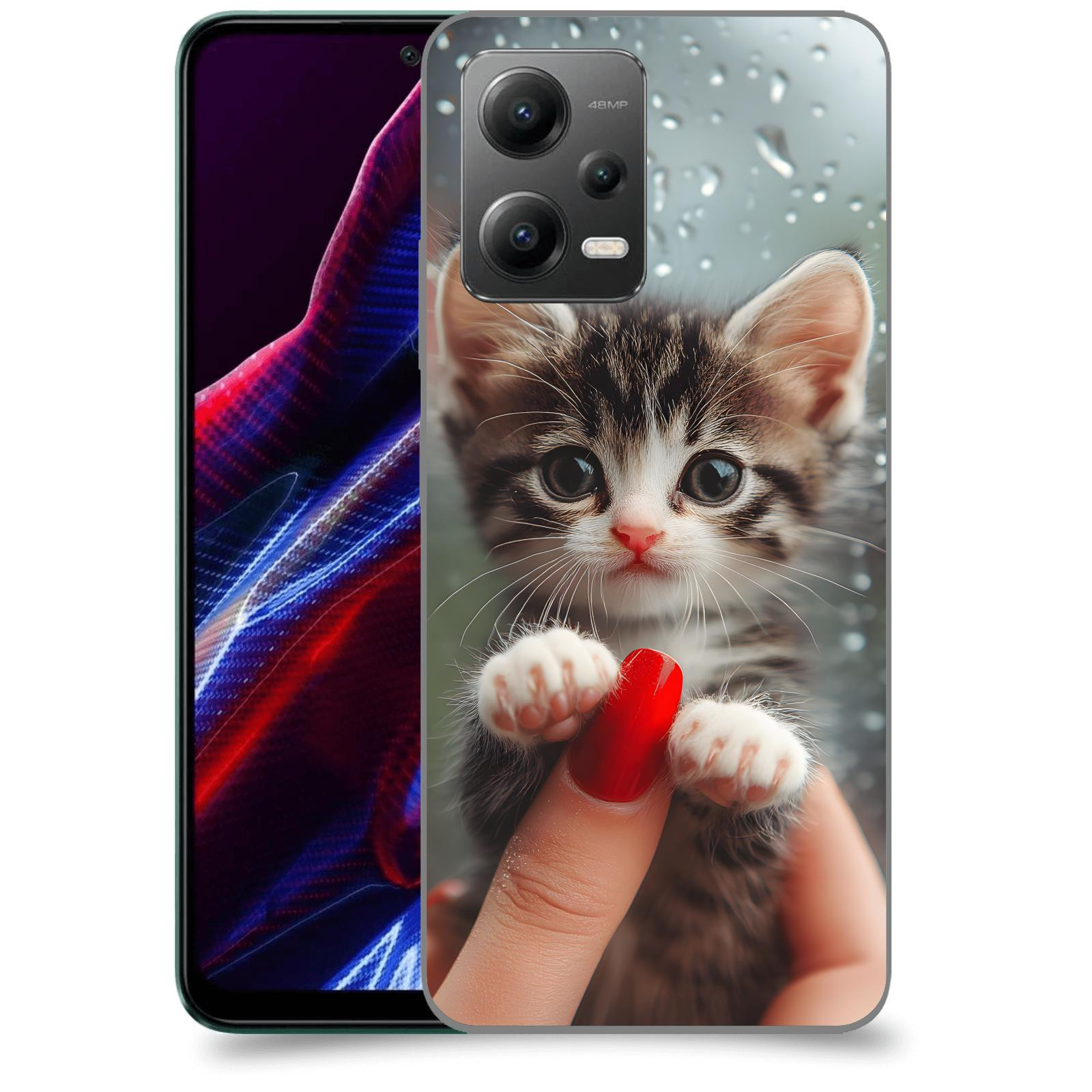 ACOVER Kryt na mobil Xiaomi Poco X5 - Koťátko 2