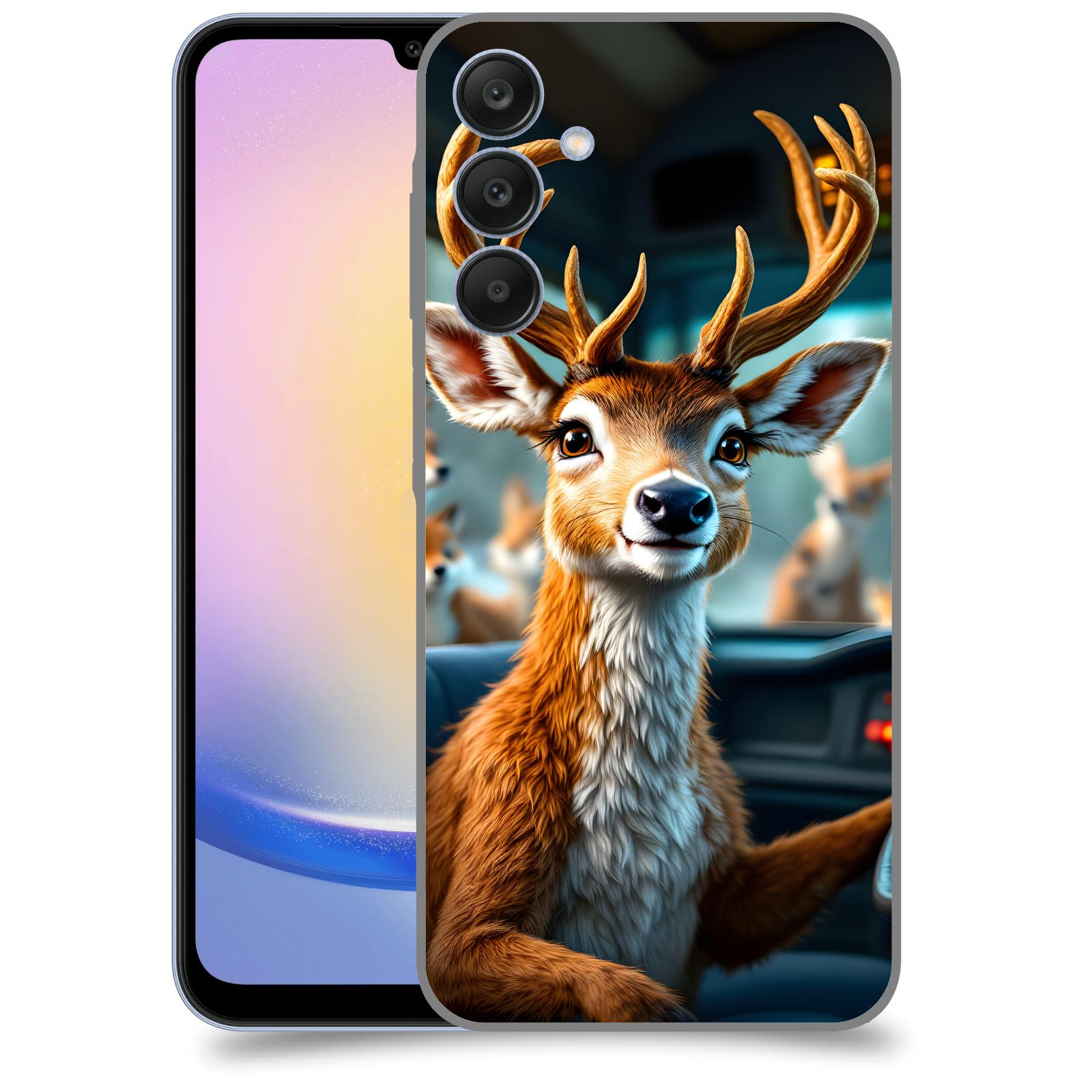 ACOVER Kryt na mobil Samsung Galaxy A25 5G - Jelen