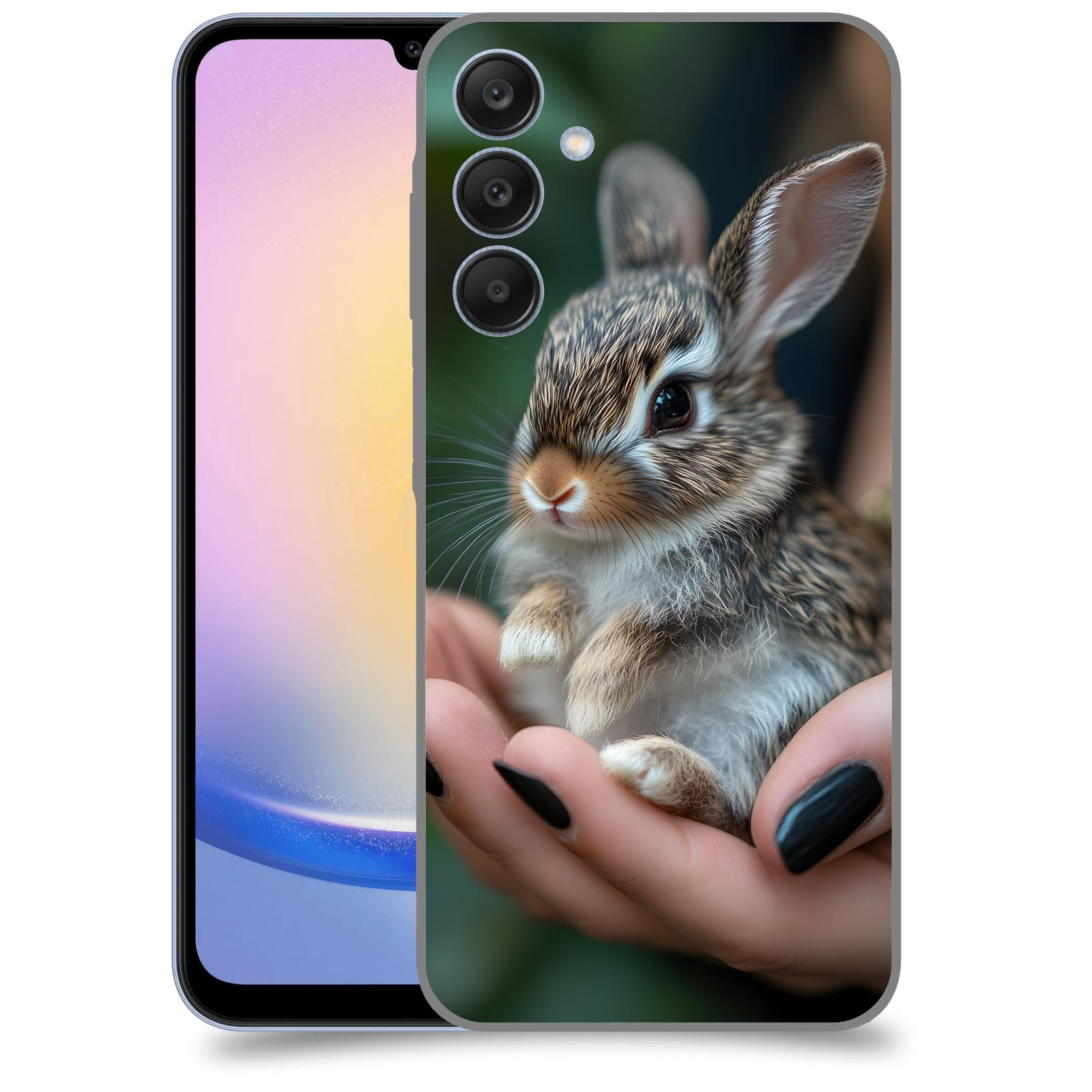ACOVER Kryt na mobil Samsung Galaxy A25 5G - Králíček