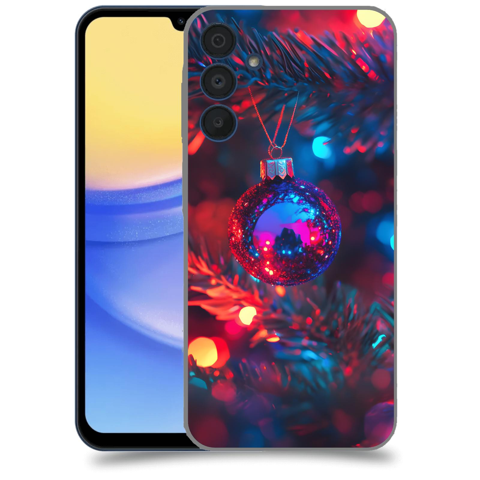 ACOVER Kryt na mobil Samsung Galaxy A15 5G - Vánoční ozdoba