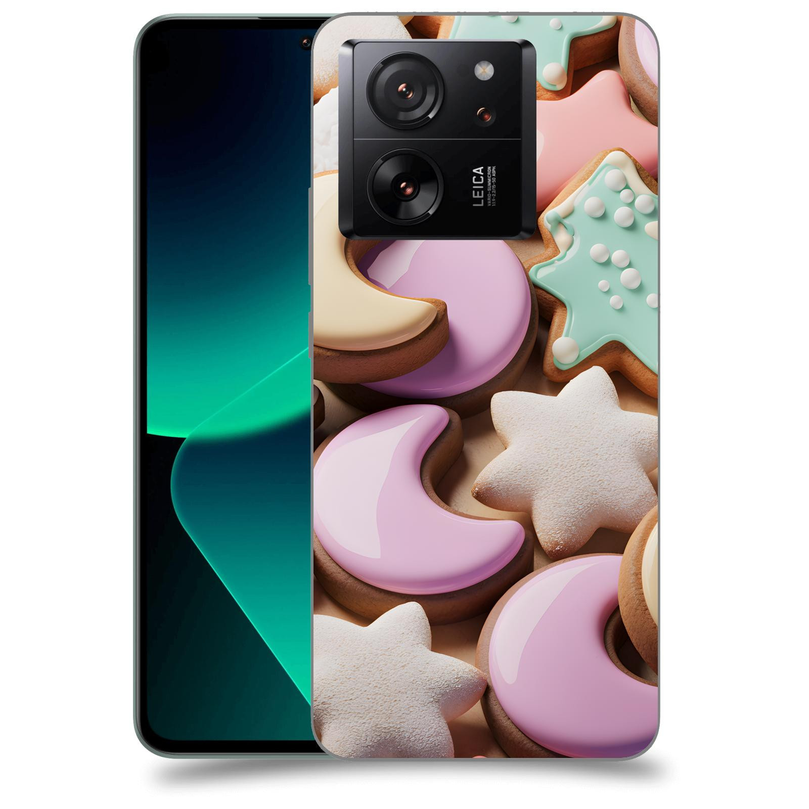 ACOVER Kryt na mobil Xiaomi 13T pro - Vánoční cukroví