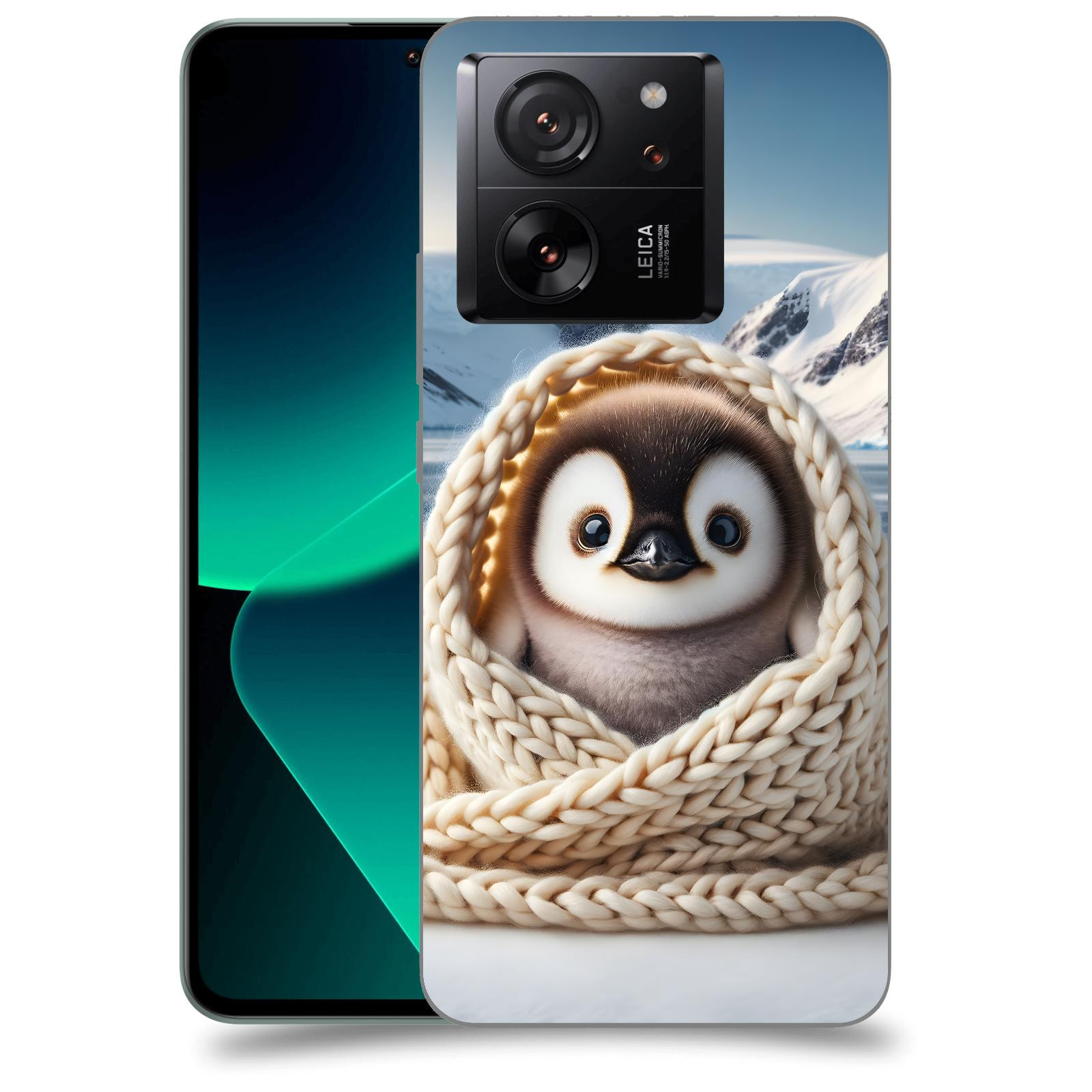 ACOVER Kryt na mobil Xiaomi 13T pro - Tučňák