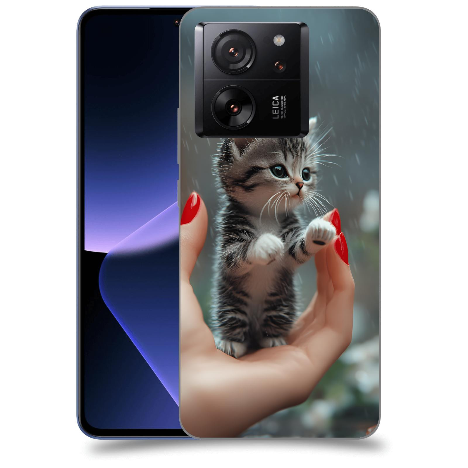 ACOVER Kryt na mobil Xiaomi 13T - Koťátko