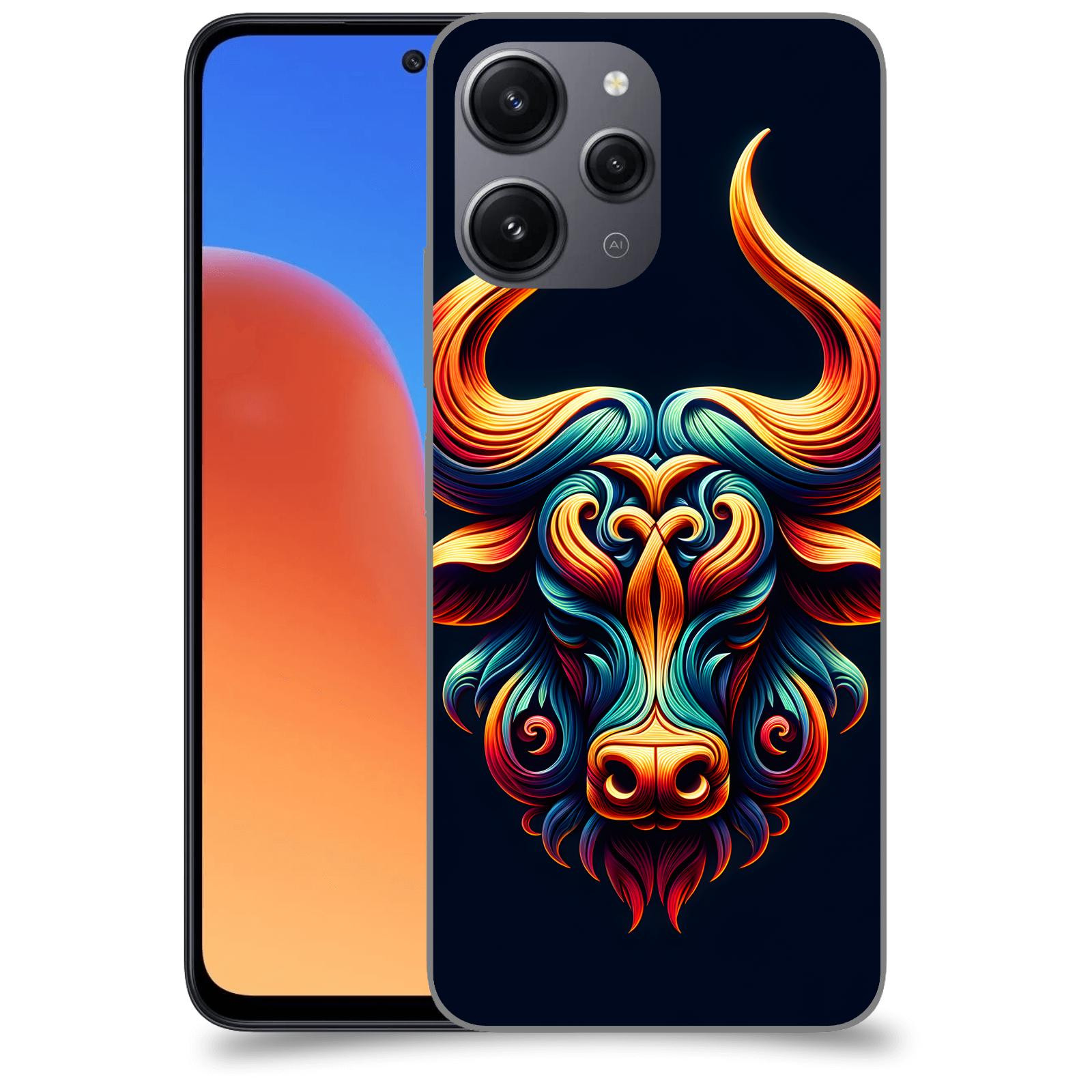 ACOVER Kryt na mobil Xiaomi Redmi 12 - Býk