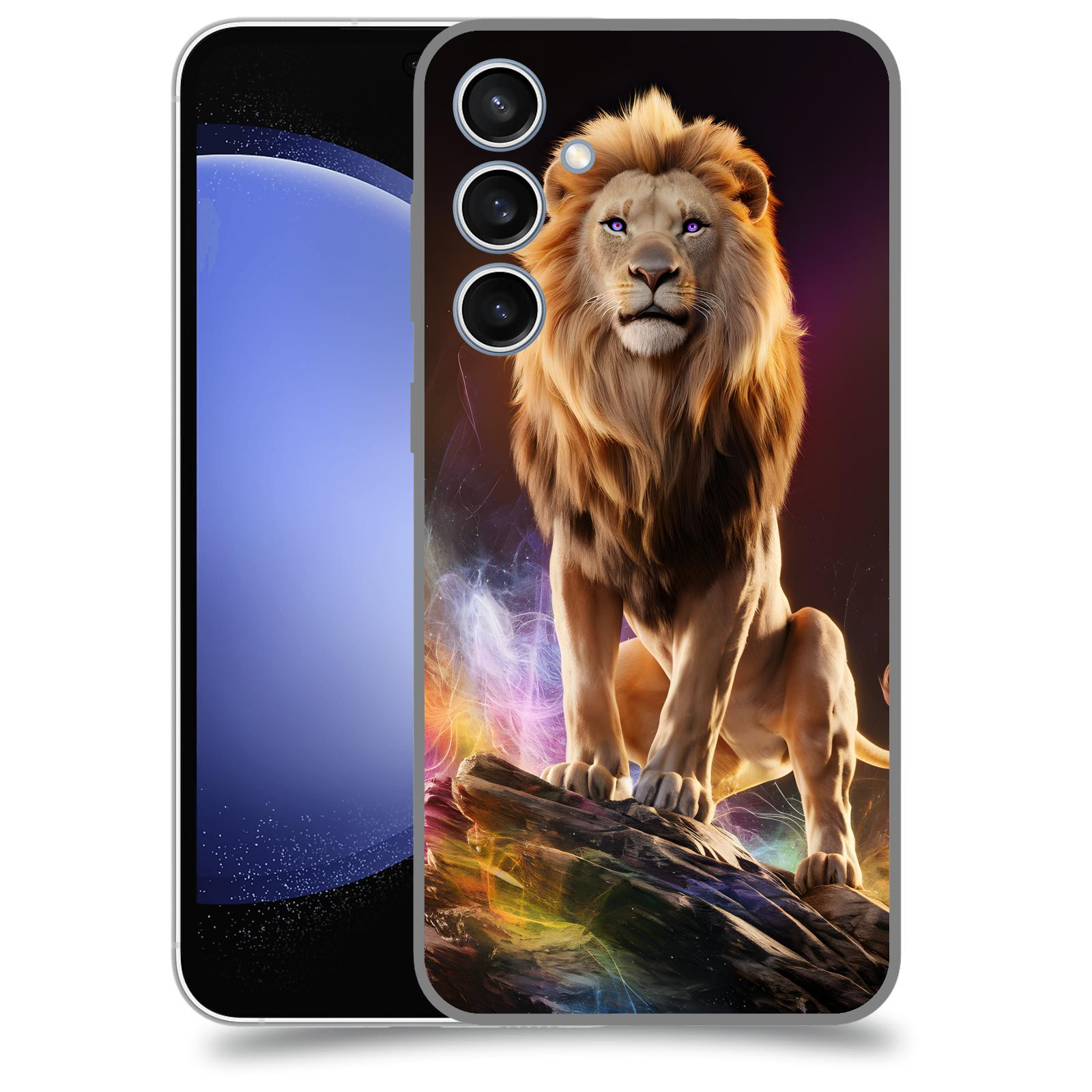 ACOVER Kryt na mobil Samsung Galaxy S23 FE - Magic Lion
