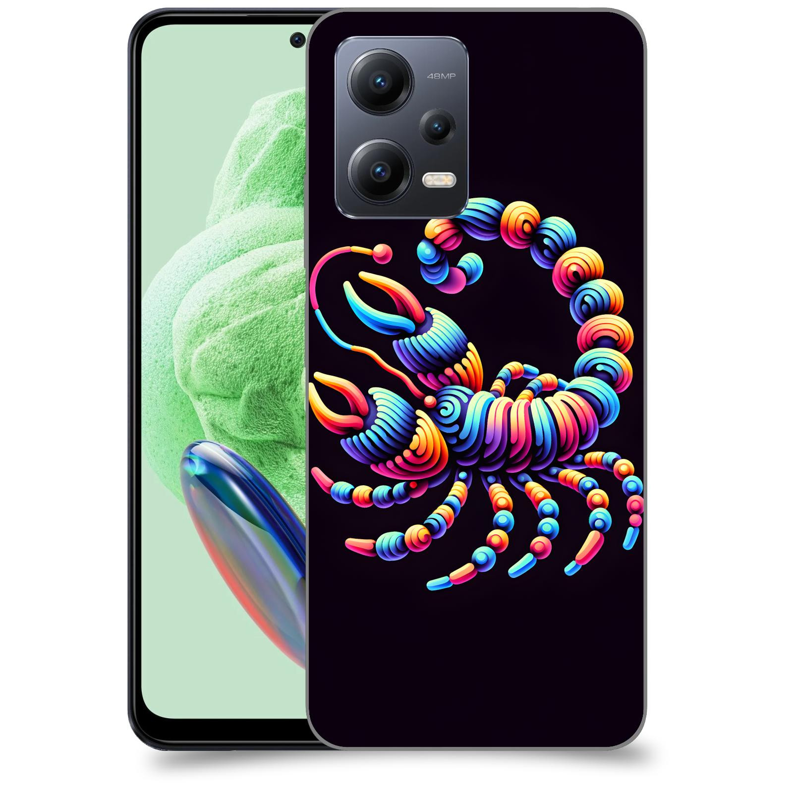 ACOVER Kryt na mobil Xiaomi Redmi Note 12 PRO 5G - Štír 2