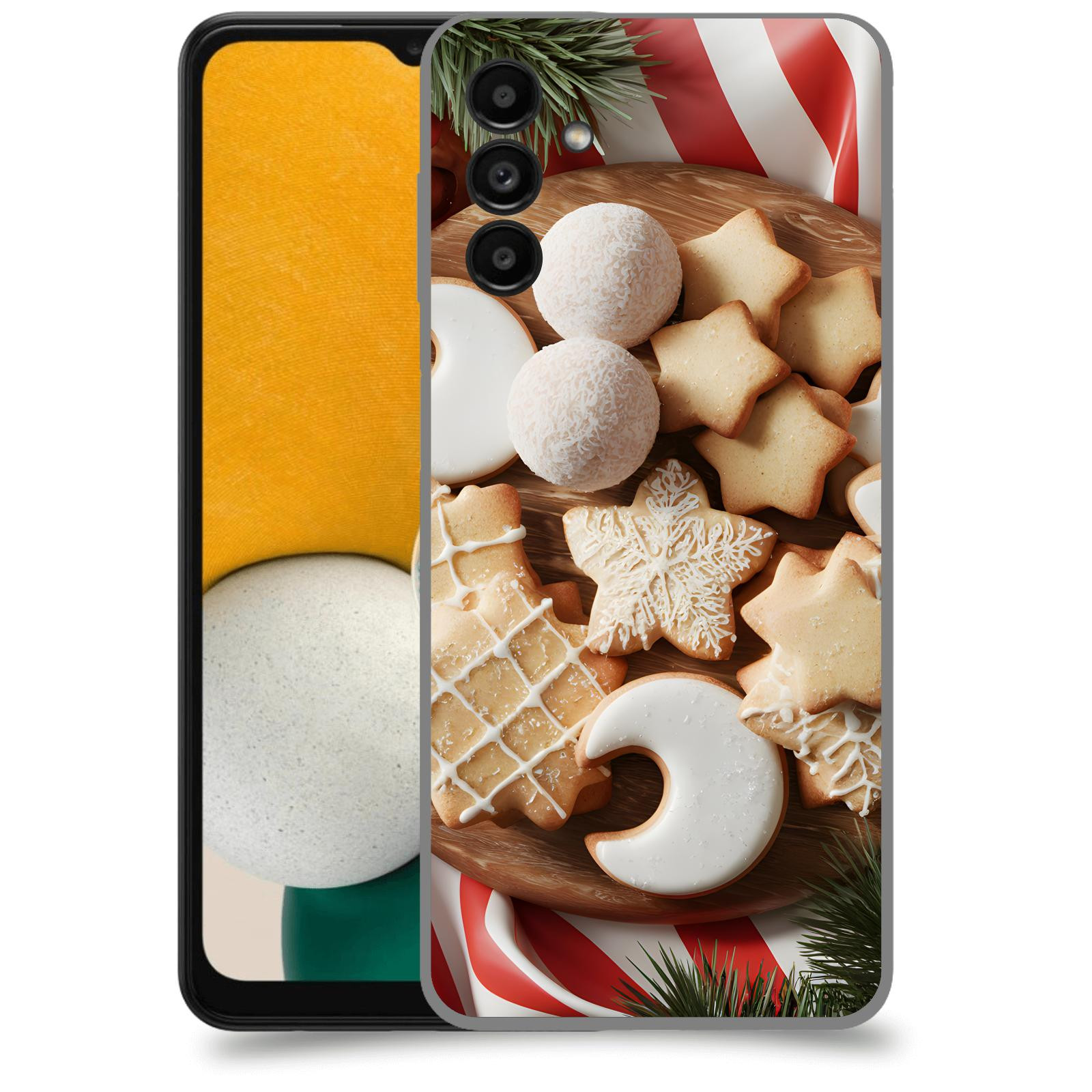 ACOVER Kryt na mobil Samsung Galaxy A13 5G A136B - Vánoční cukroví 2