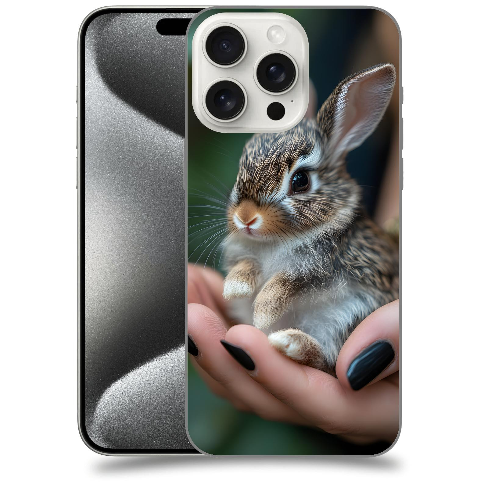 ACOVER Kryt na mobil Apple iPhone 15 pro max - Králíček