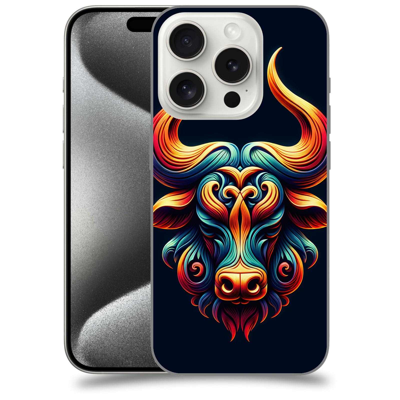 ACOVER Kryt na mobil Apple iPhone 15 pro - Býk