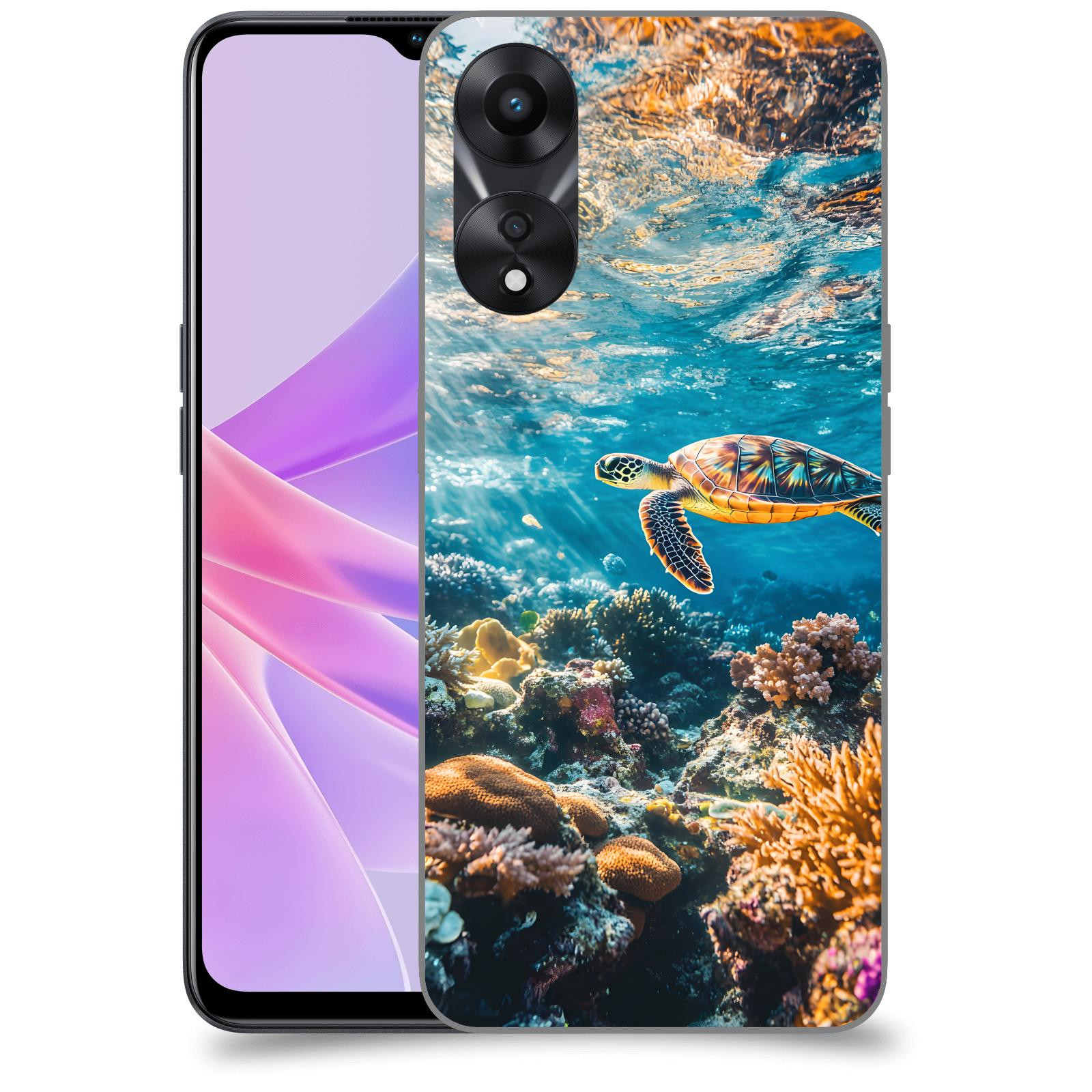 ACOVER Kryt na mobil OPPO A78 5G - Želva