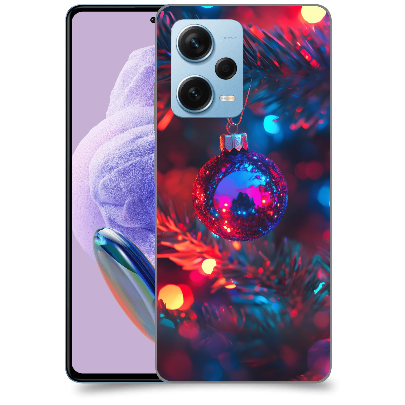 ACOVER Kryt na mobil Xiaomi Redmi Note 12 Pro+ 5G - Vánoční ozdoba