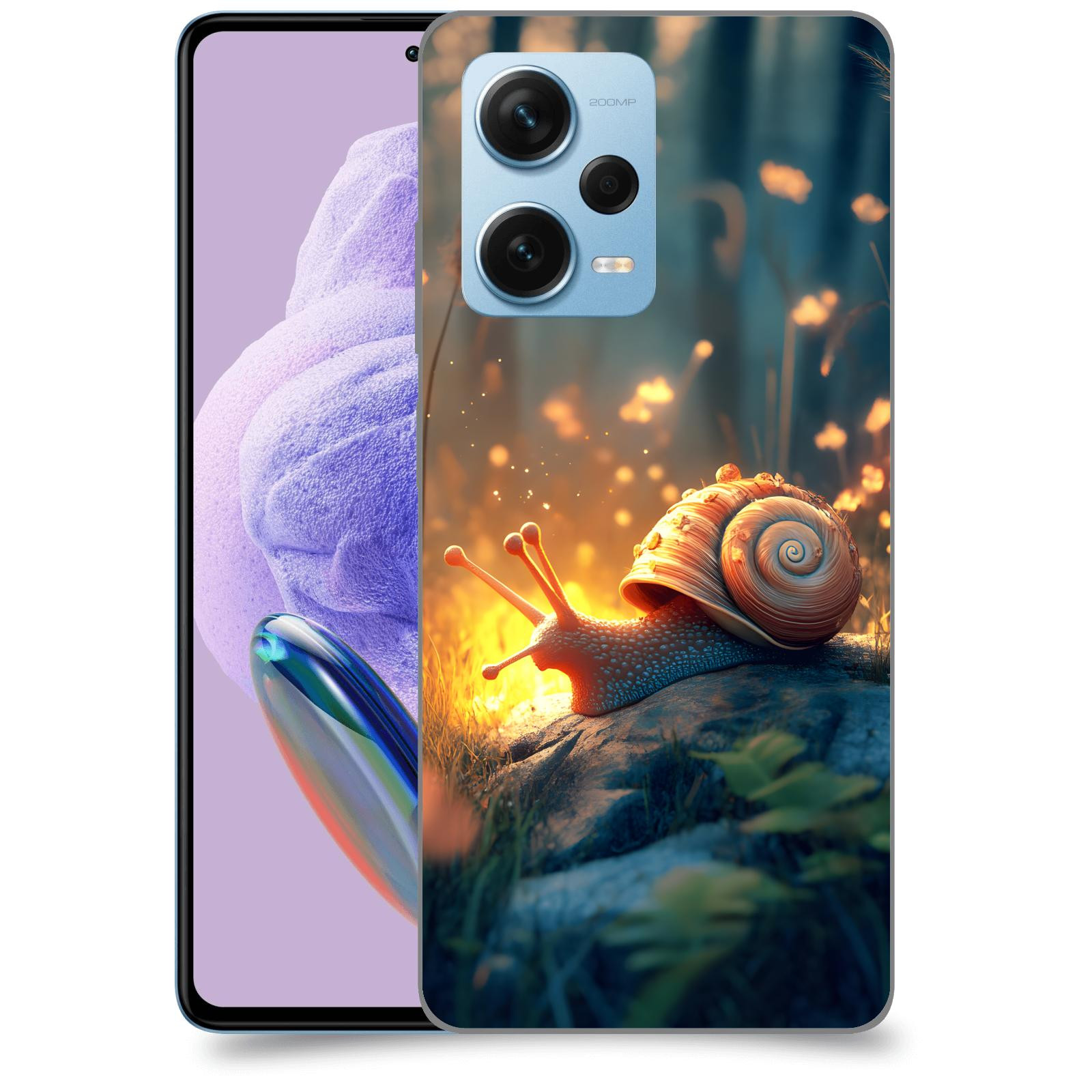 ACOVER Kryt na mobil Xiaomi Redmi Note 12 Pro+ 5G - Šnek