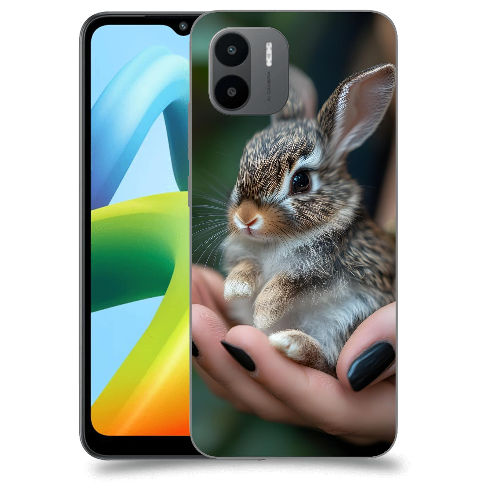 ACOVER Kryt na mobil Xiaomi Redmi A1+ - Králíček