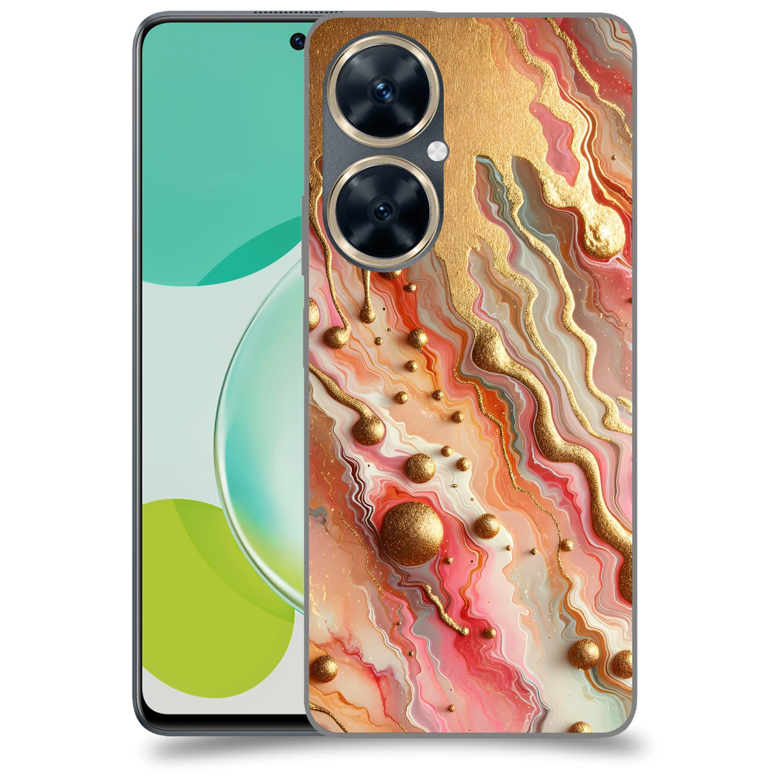 ACOVER Kryt na mobil HUAWEI Nova 11 - Liquid Gold