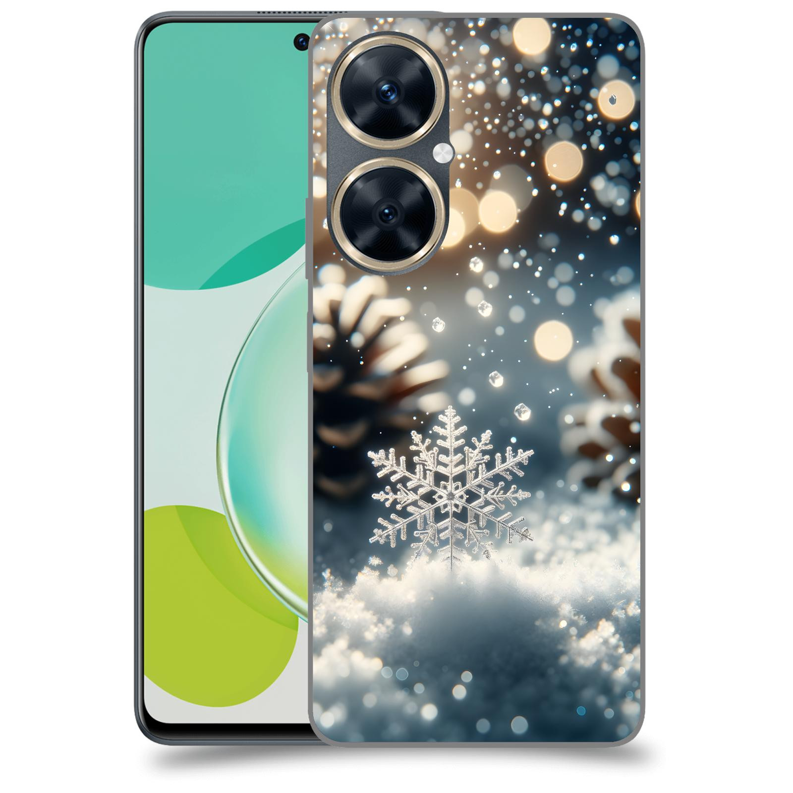 ACOVER Kryt na mobil HUAWEI Nova 11 - Vločka