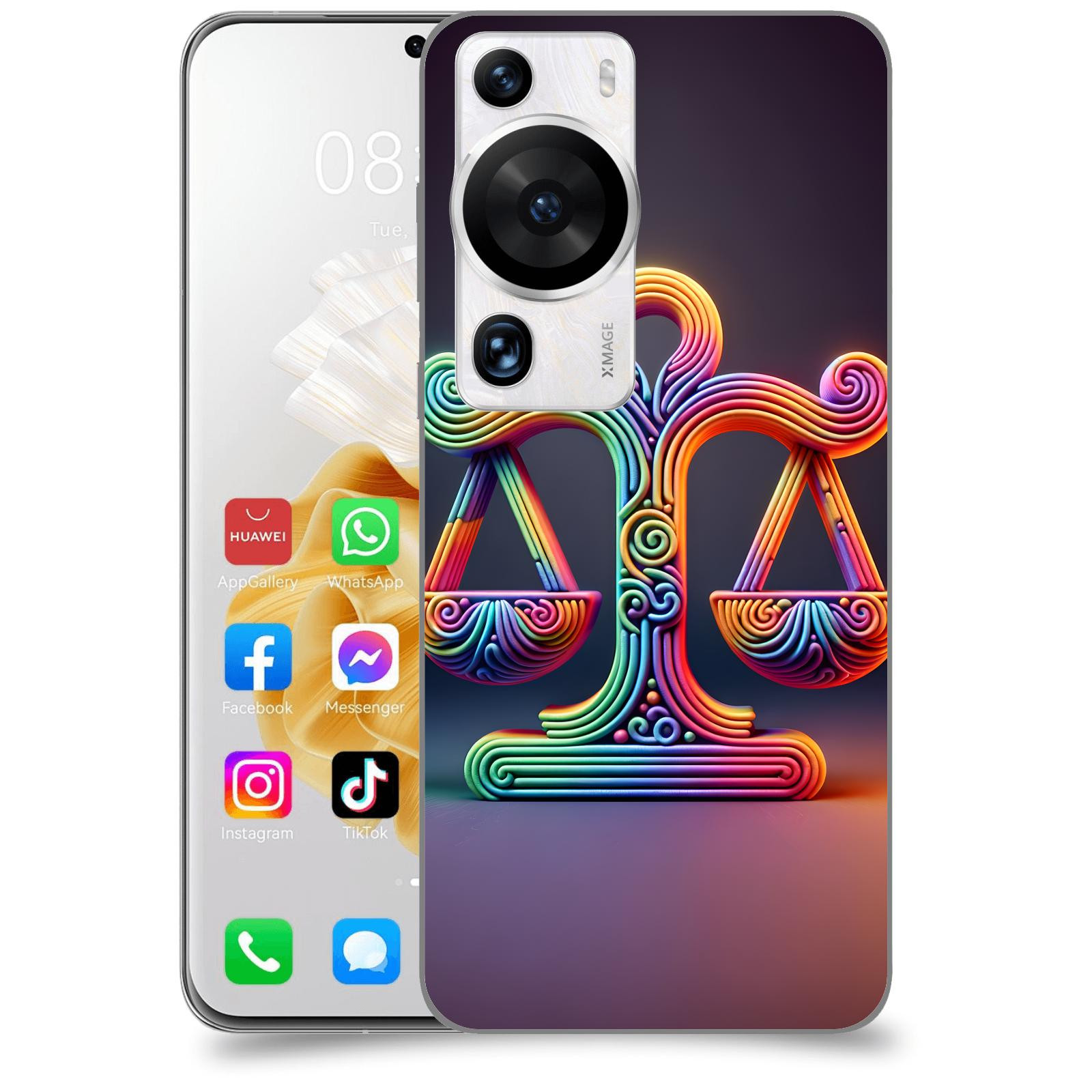 ACOVER Kryt na mobil Huawei P60 Pro - Váhy