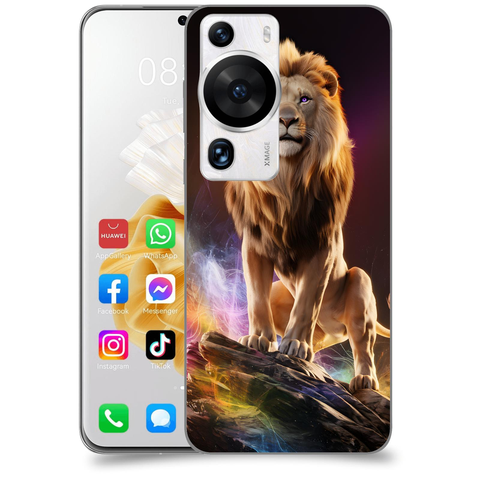 ACOVER Kryt na mobil Huawei P60 Pro - Magic Lion