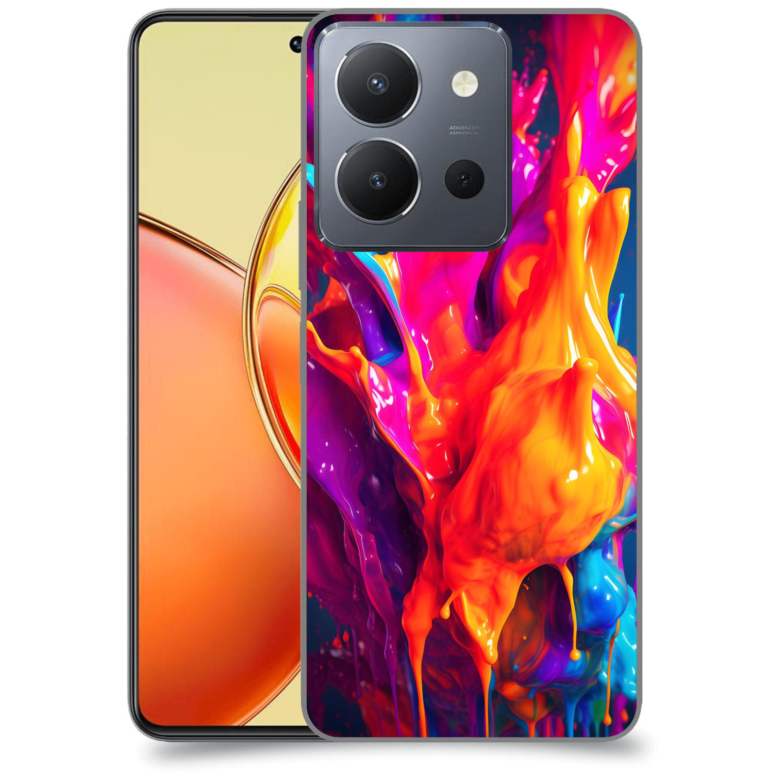 ACOVER Kryt na mobil Vivo Y36 - Beautiful Liquid I