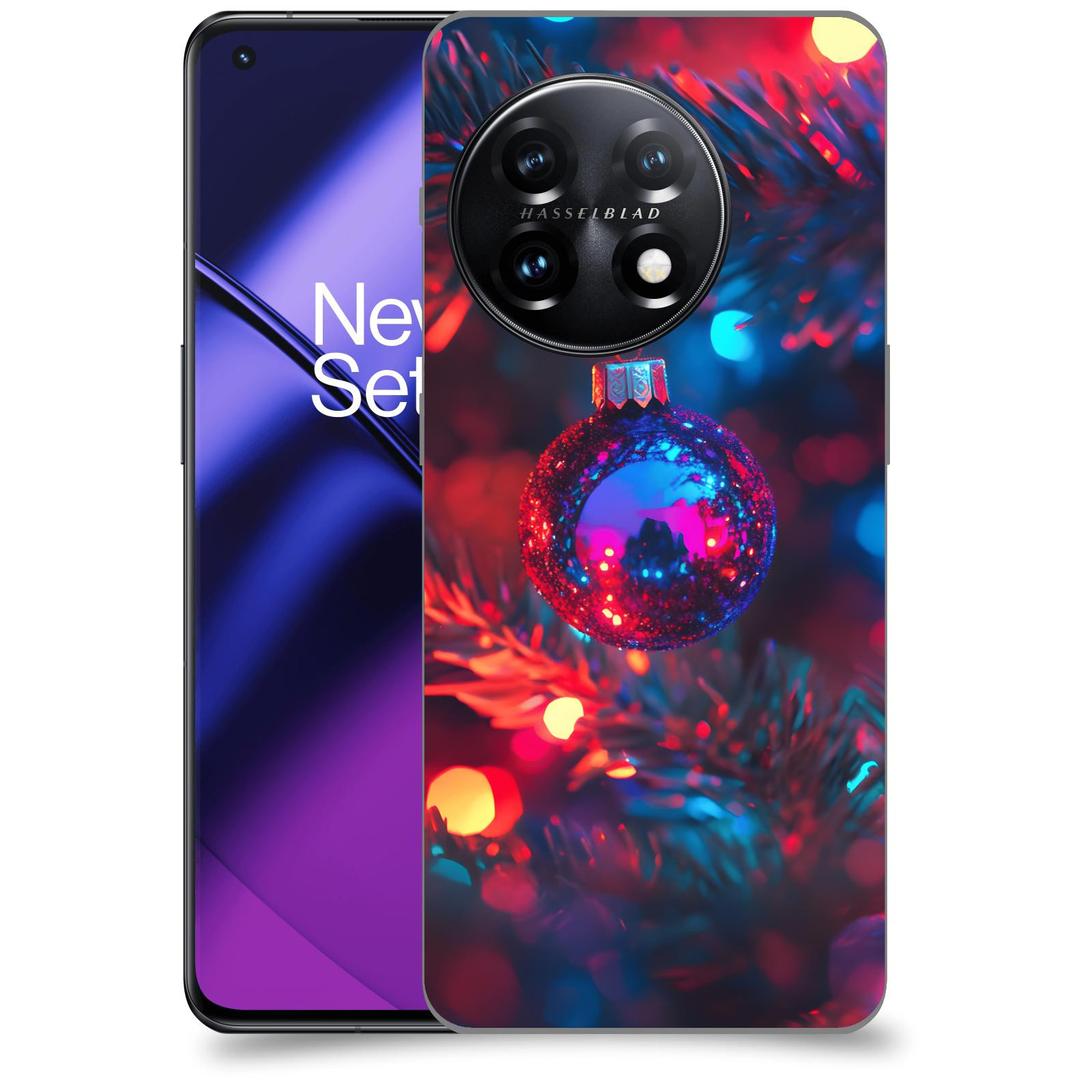 ACOVER Kryt na mobil OnePlus 11 5G - Vánoční ozdoba