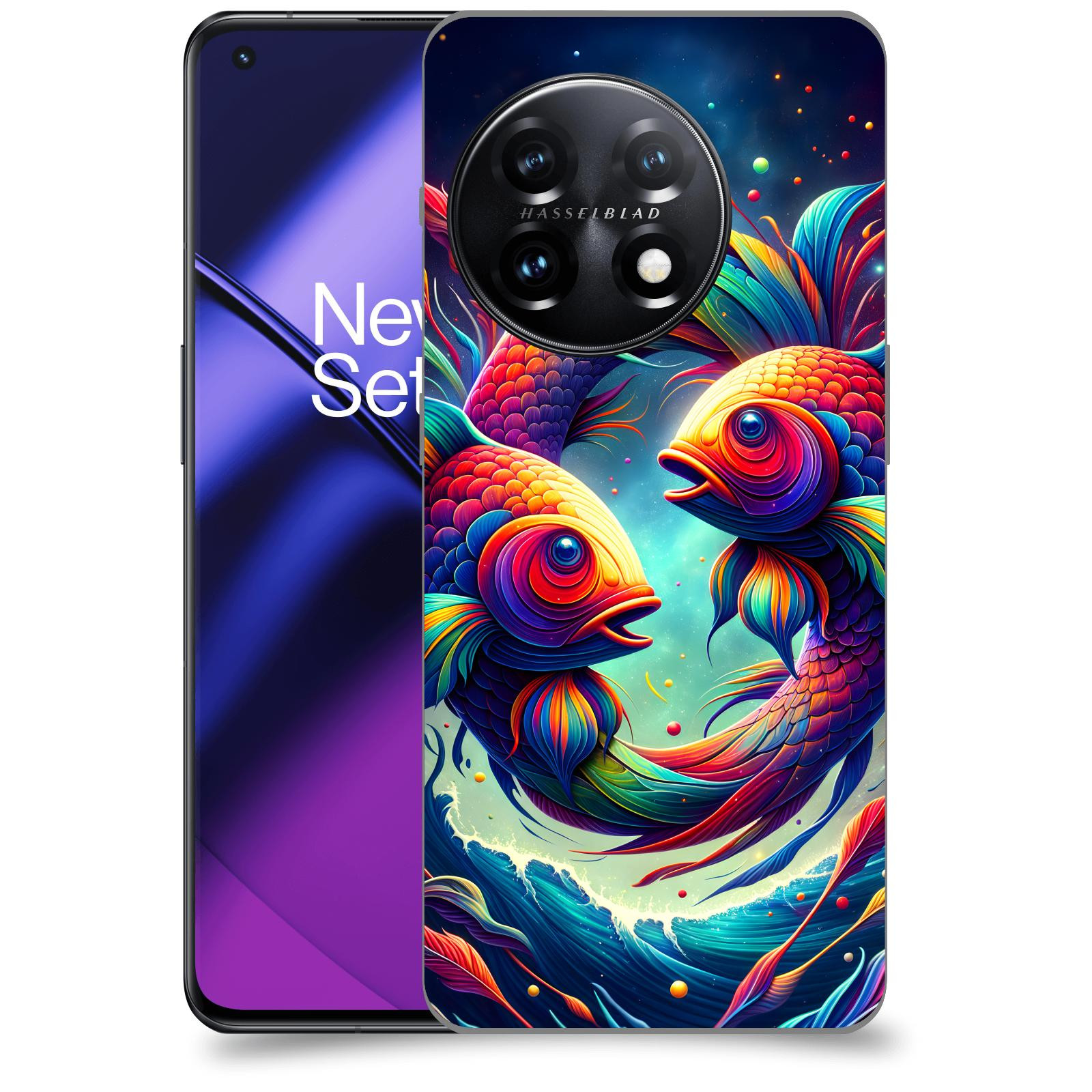 ACOVER Kryt na mobil OnePlus 11 5G - Ryby