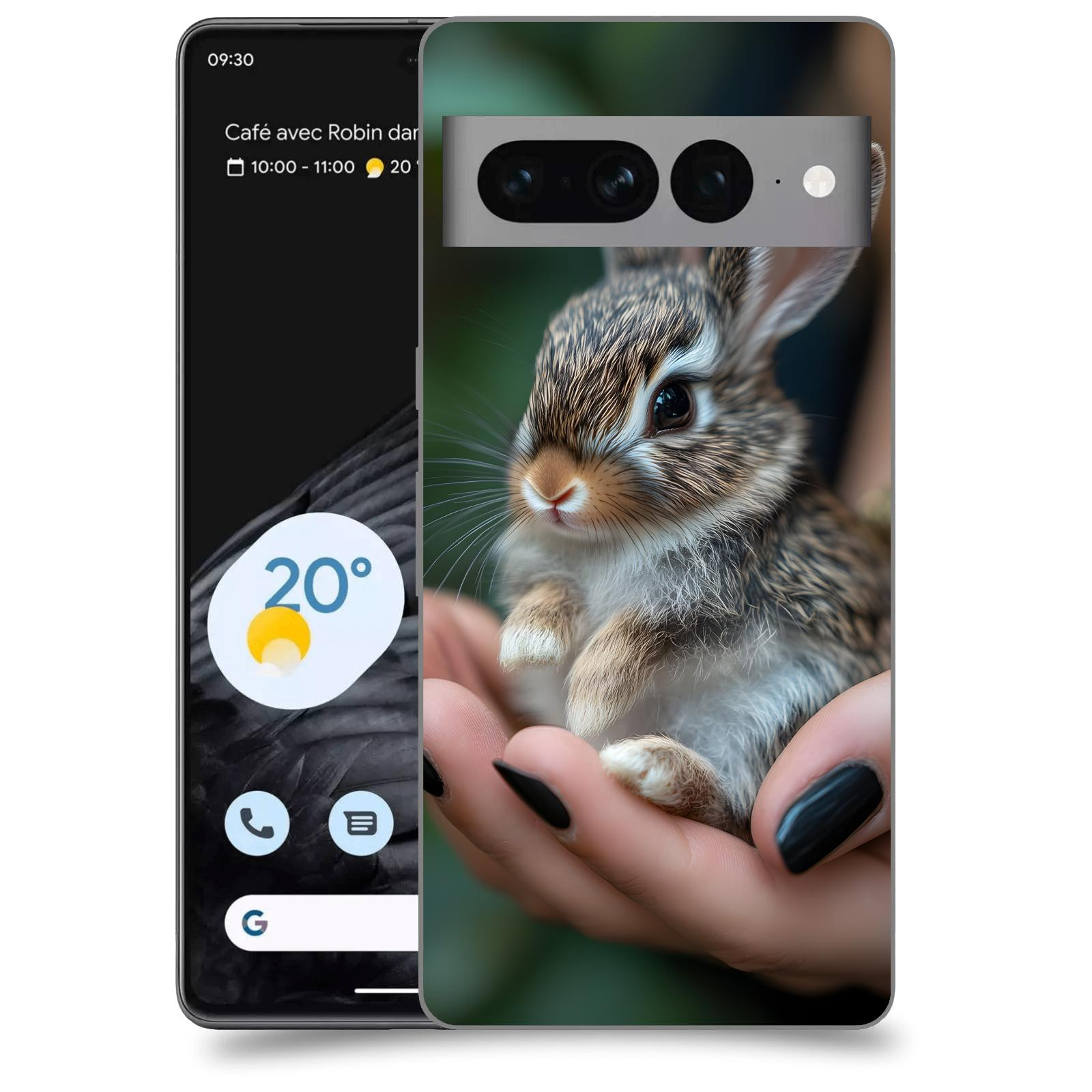 ACOVER Kryt na mobil Google pixel 7 pro - Králíček