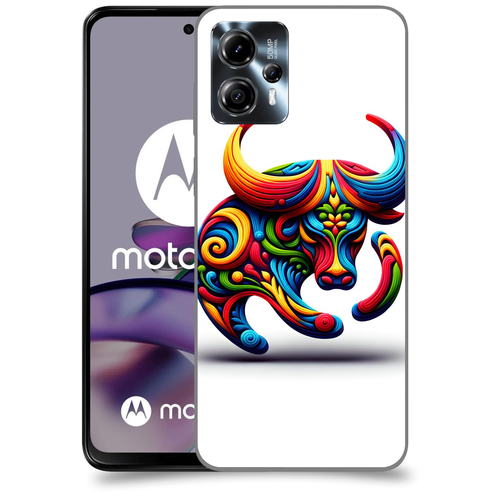 ACOVER Kryt na mobil Motorola Moto G13 - Býk 2