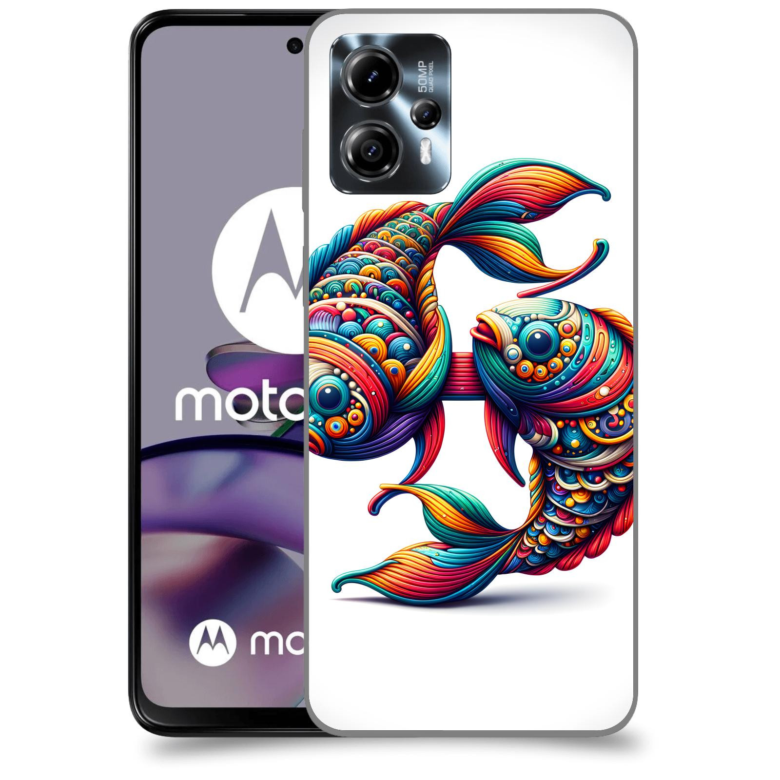 ACOVER Kryt na mobil Motorola Moto G13 - Ryby 2